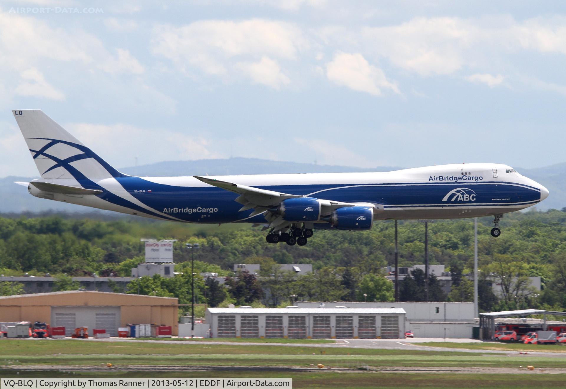 VQ-BLQ, 2011 Boeing 747-8HVF/SCD C/N 37581, Air Bridge Cargo B747
