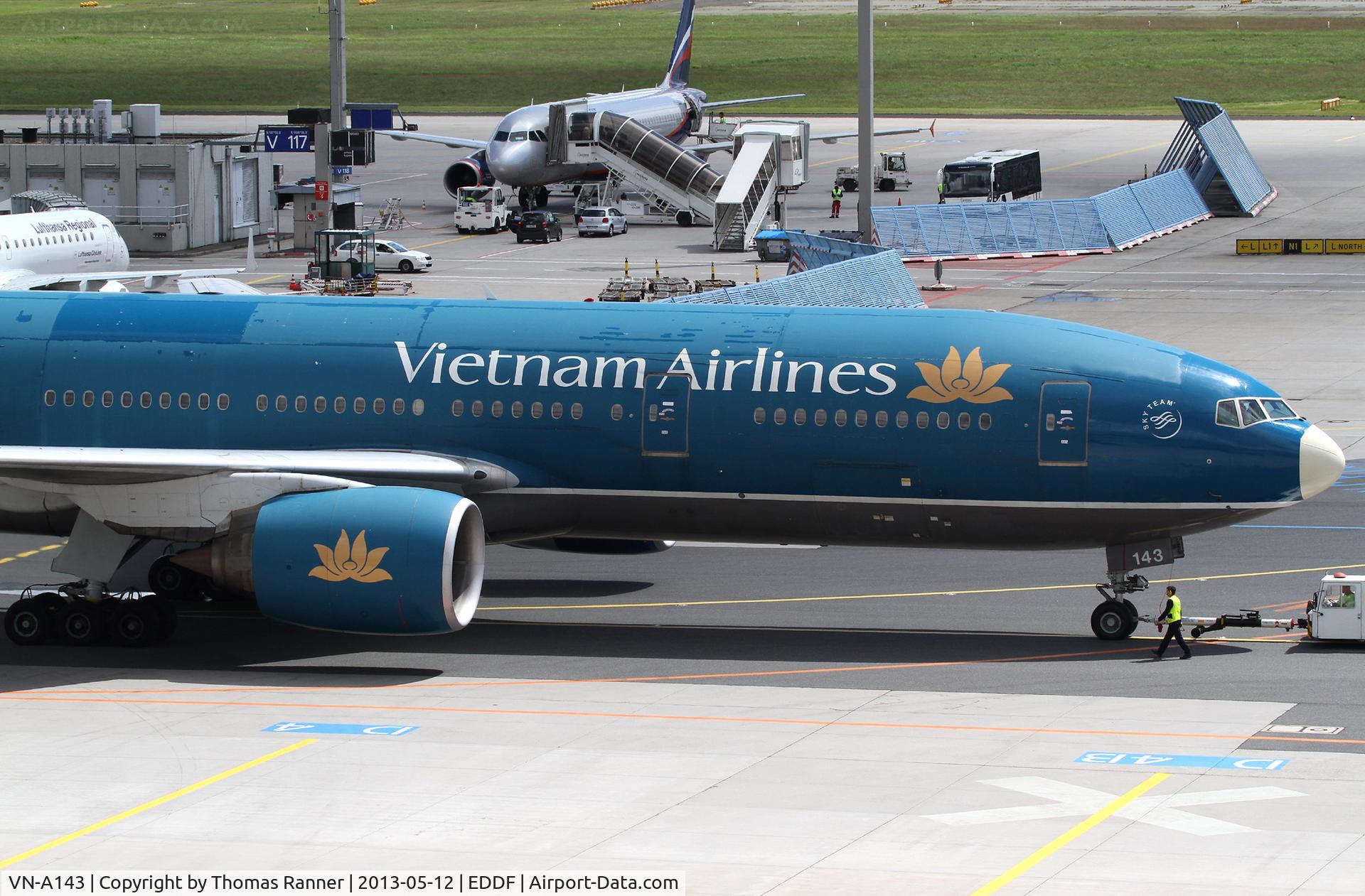 VN-A143, Boeing 777-26K/ER C/N 33502, Vietnam Airlines B777