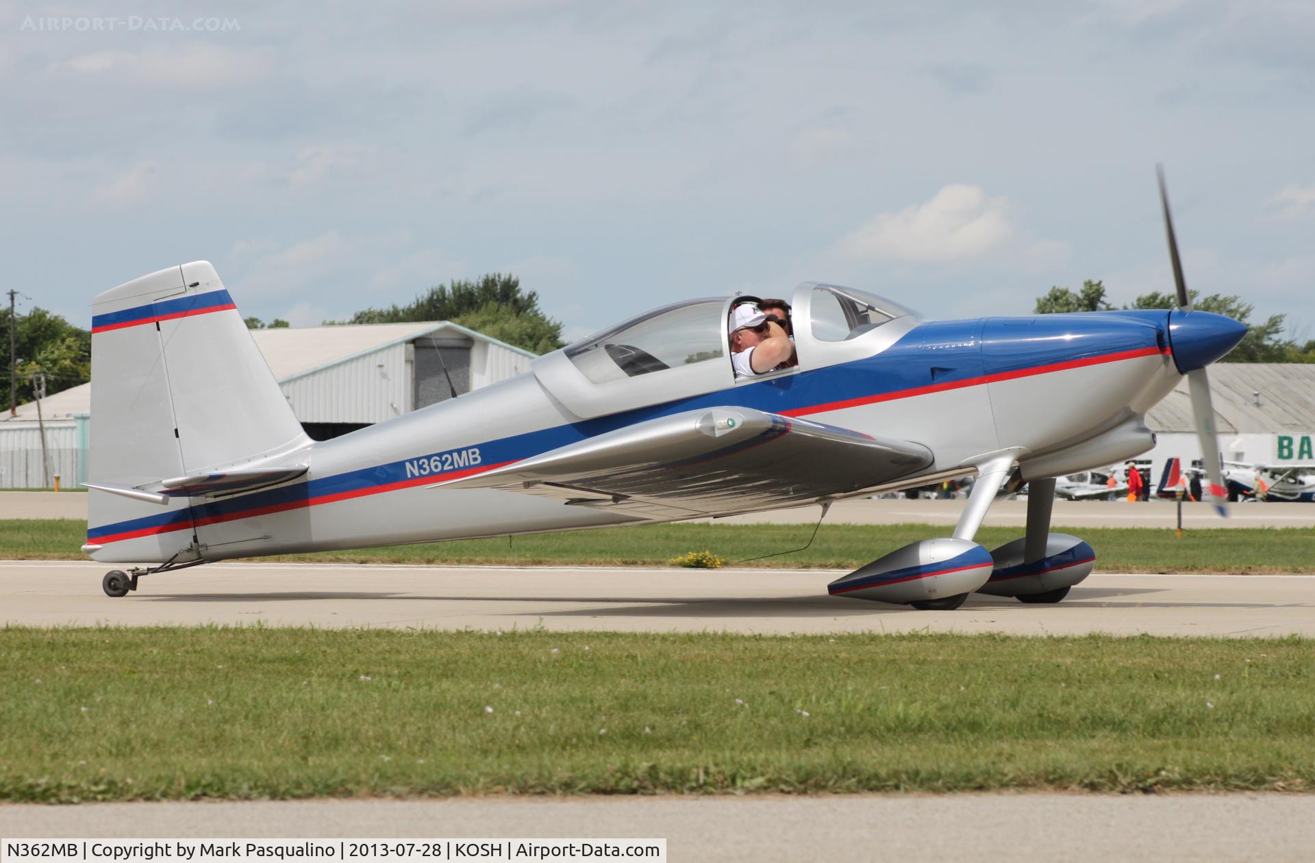 N362MB, Vans RV-7 C/N 70577, Vans RV-7