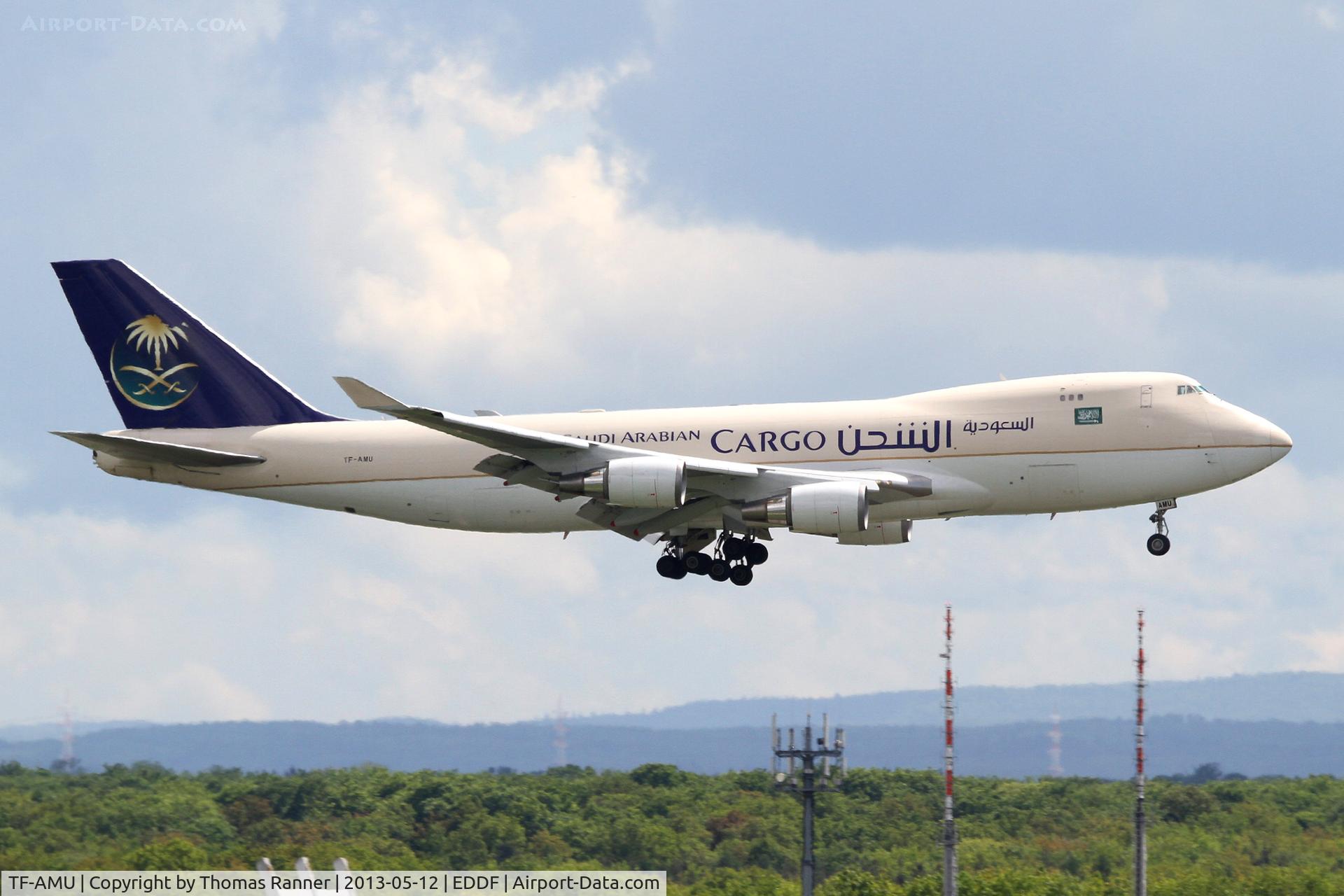 TF-AMU, 1999 Boeing 747-48EF/SCD C/N 27603, Saudi Cargo B747