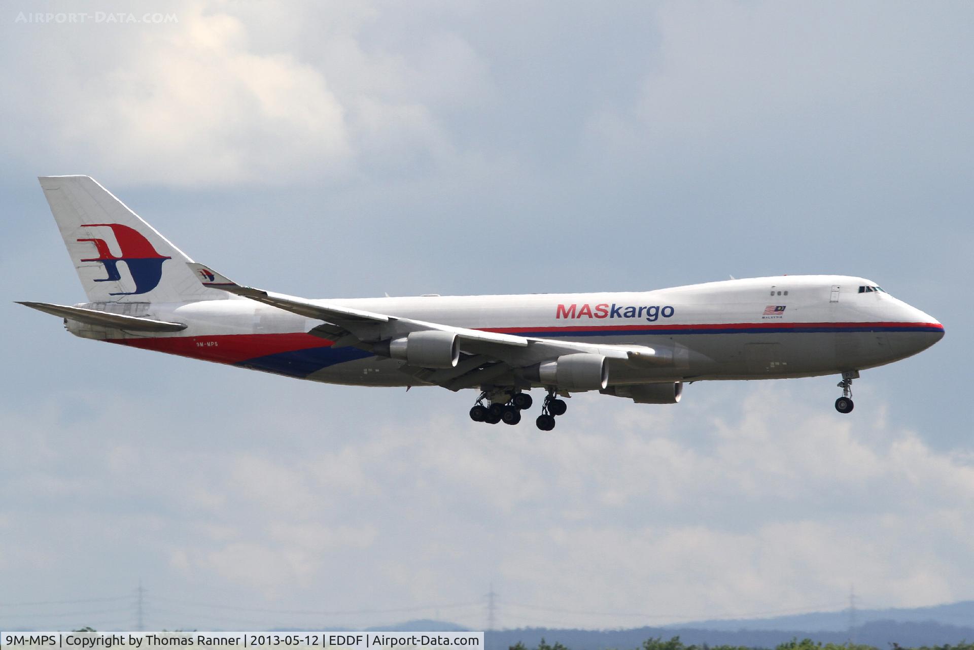 9M-MPS, 2006 Boeing 747-4H6F C/N 29902, MasKargo B747