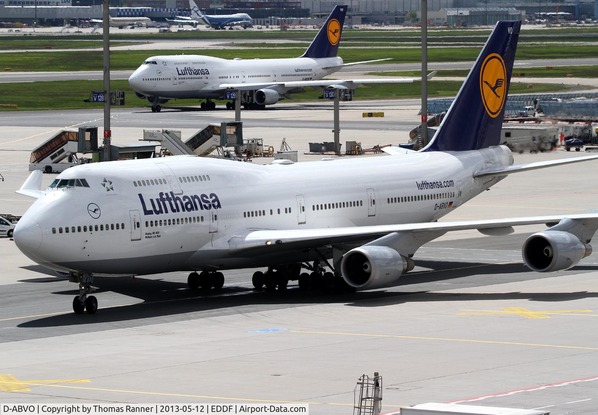 D-ABVO, 1996 Boeing 747-430 C/N 28086, Lufthansa B747