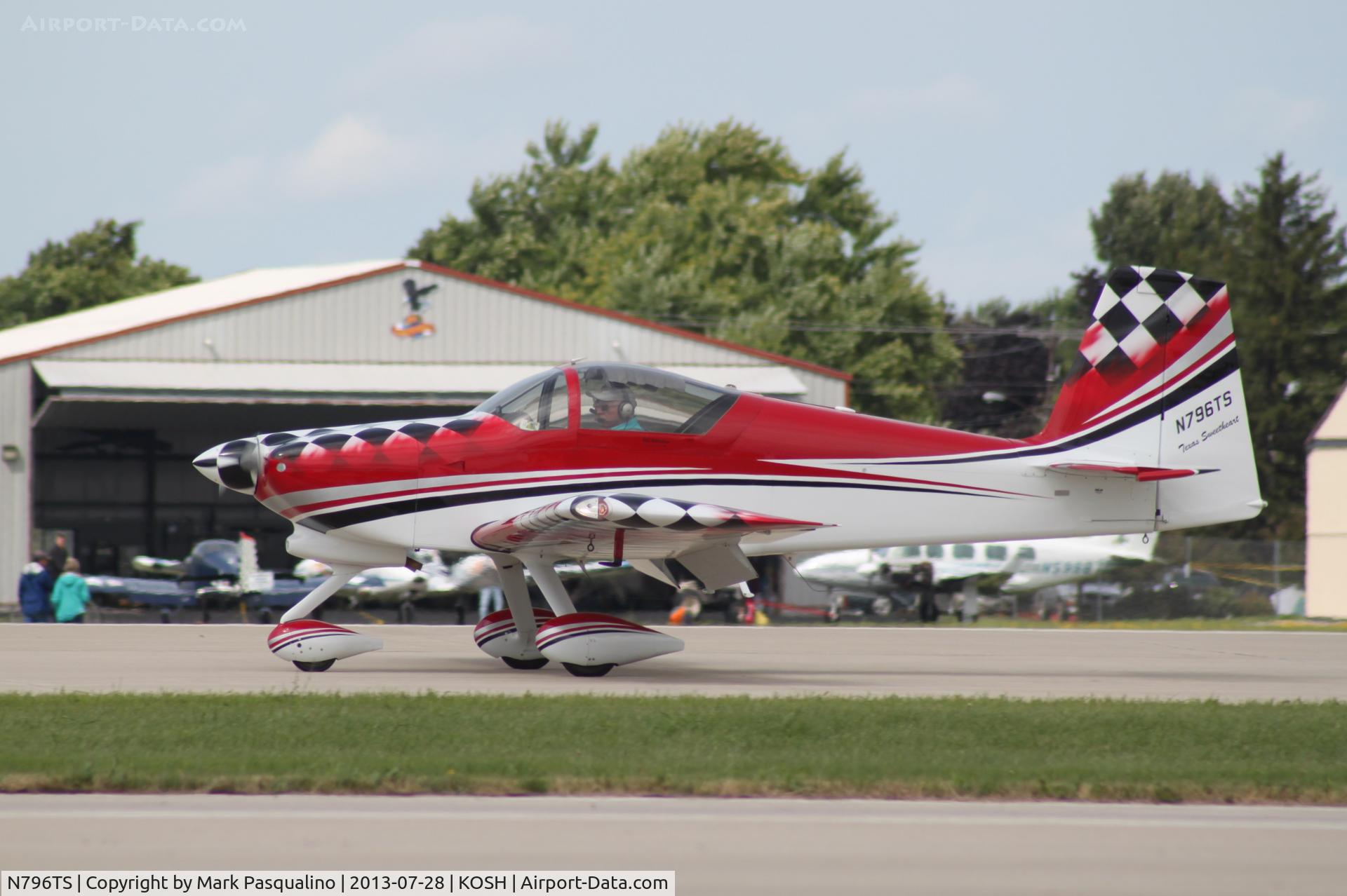 N796TS, Vans RV-7A C/N 71444, Vans RV-7A