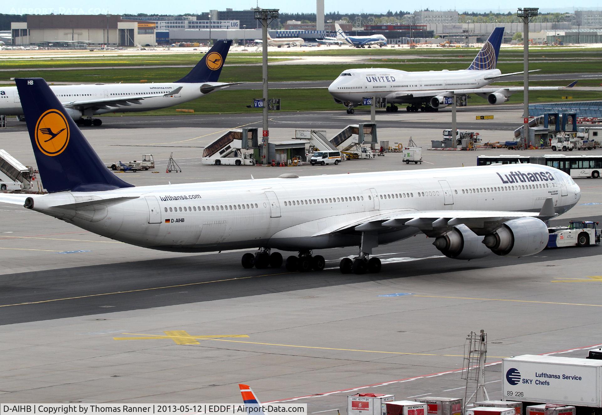 D-AIHB, 2003 Airbus A340-642 C/N 517, Lufthansa A340