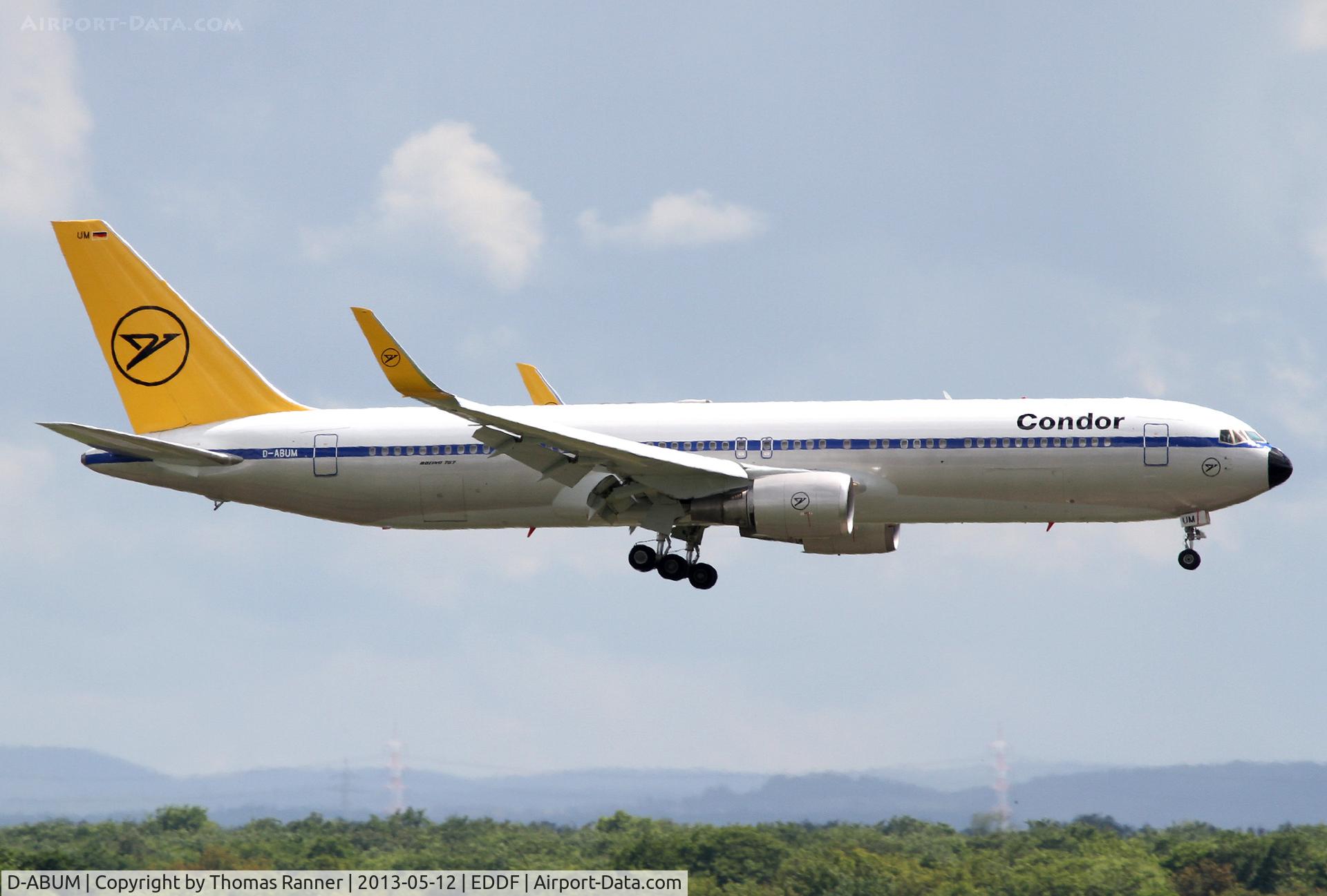 D-ABUM, 1994 Boeing 767-31B C/N 25170, Condor B767