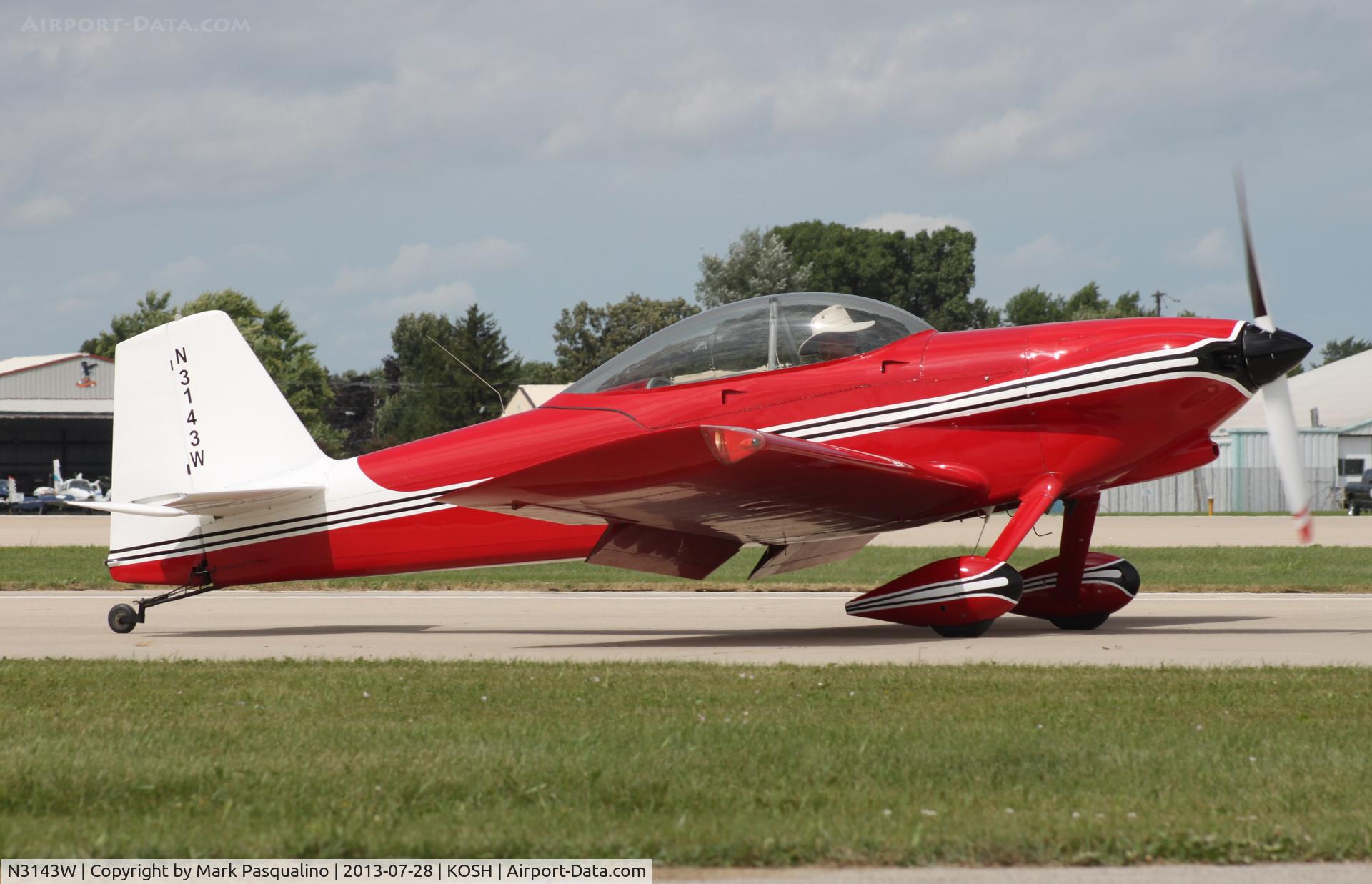 N3143W, 1991 Vans RV-4 C/N 1920, Vans RV-4