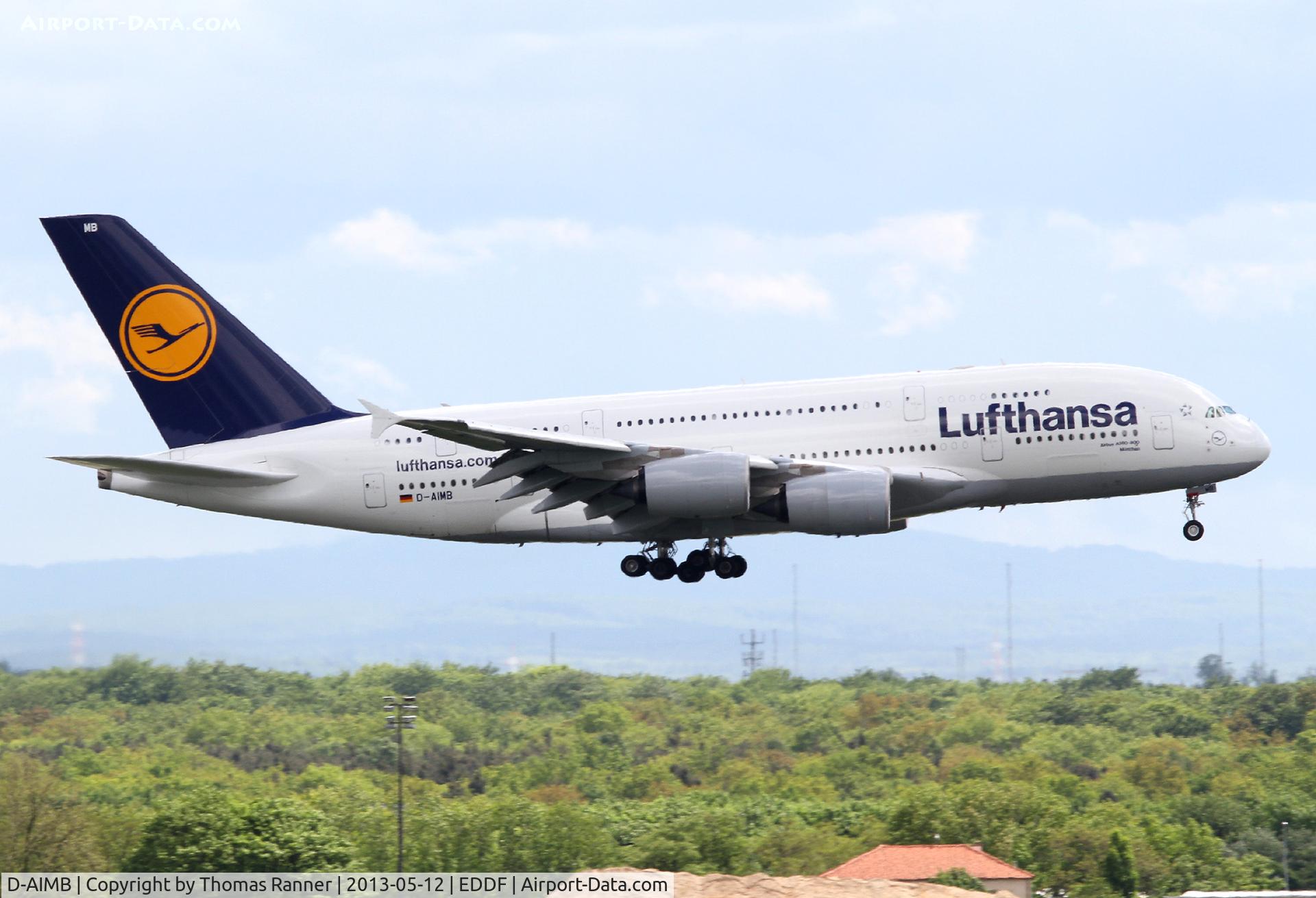 D-AIMB, 2010 Airbus A380-841 C/N 041, Lufthansa A380