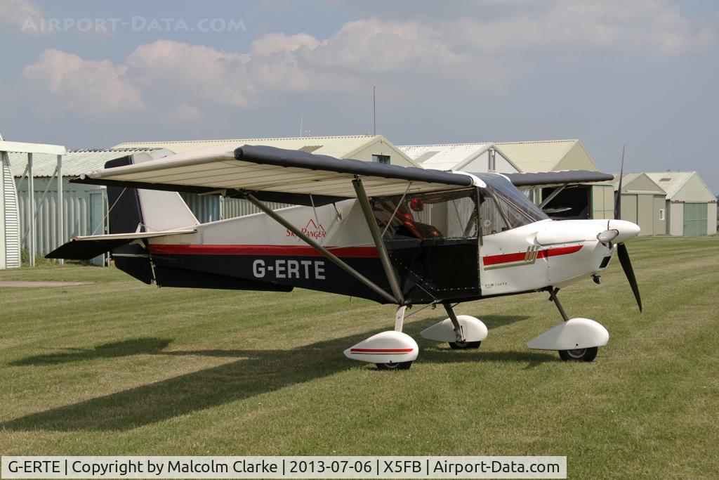 G-ERTE, 2005 Skyranger 912S(1) C/N BMAA/HB/451, Skyranger 912S(1). Fishburn Airfield, July 2013.