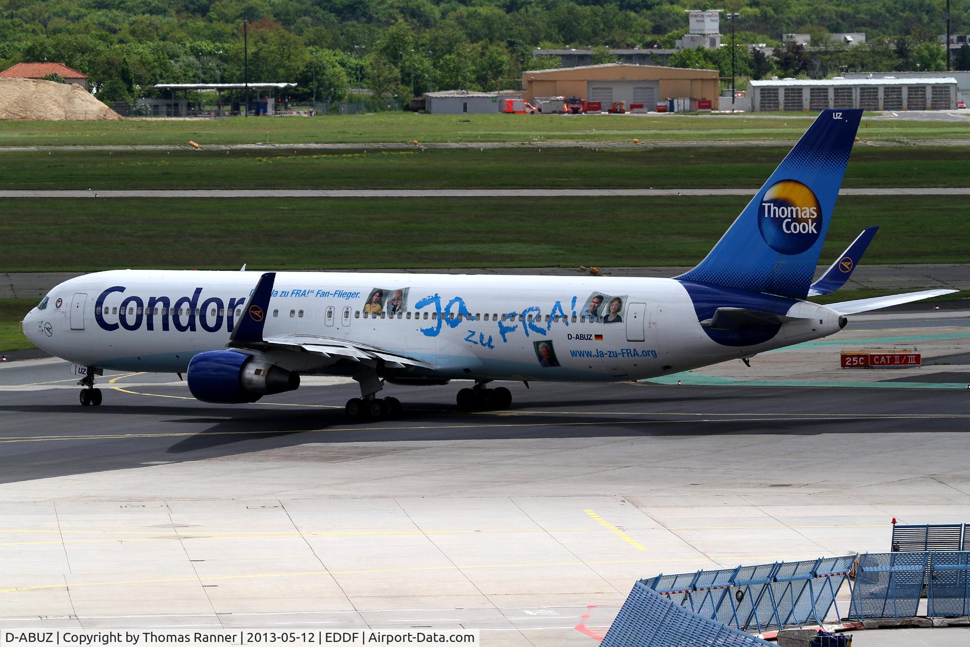 D-ABUZ, 1991 Boeing 767-330/ER C/N 25209, Condor B767