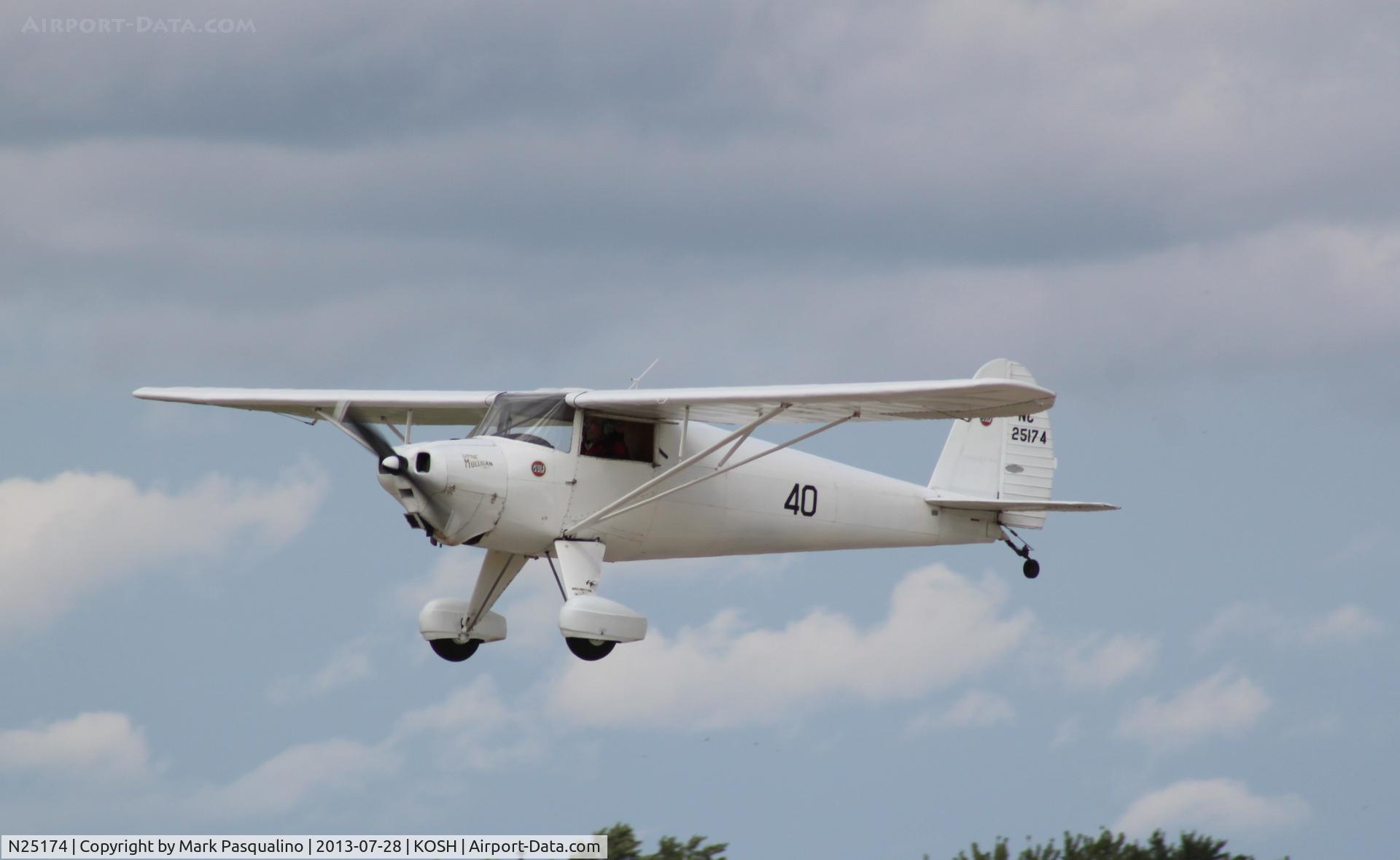 N25174, 1939 Luscombe 8A Silvaire C/N 1098, Luscombe 8A
