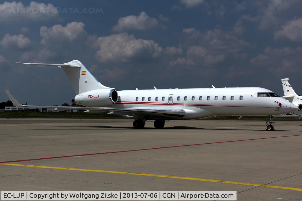 EC-LJP, Bombardier BD-700-1A10 Global Express C/N 9360, visitor