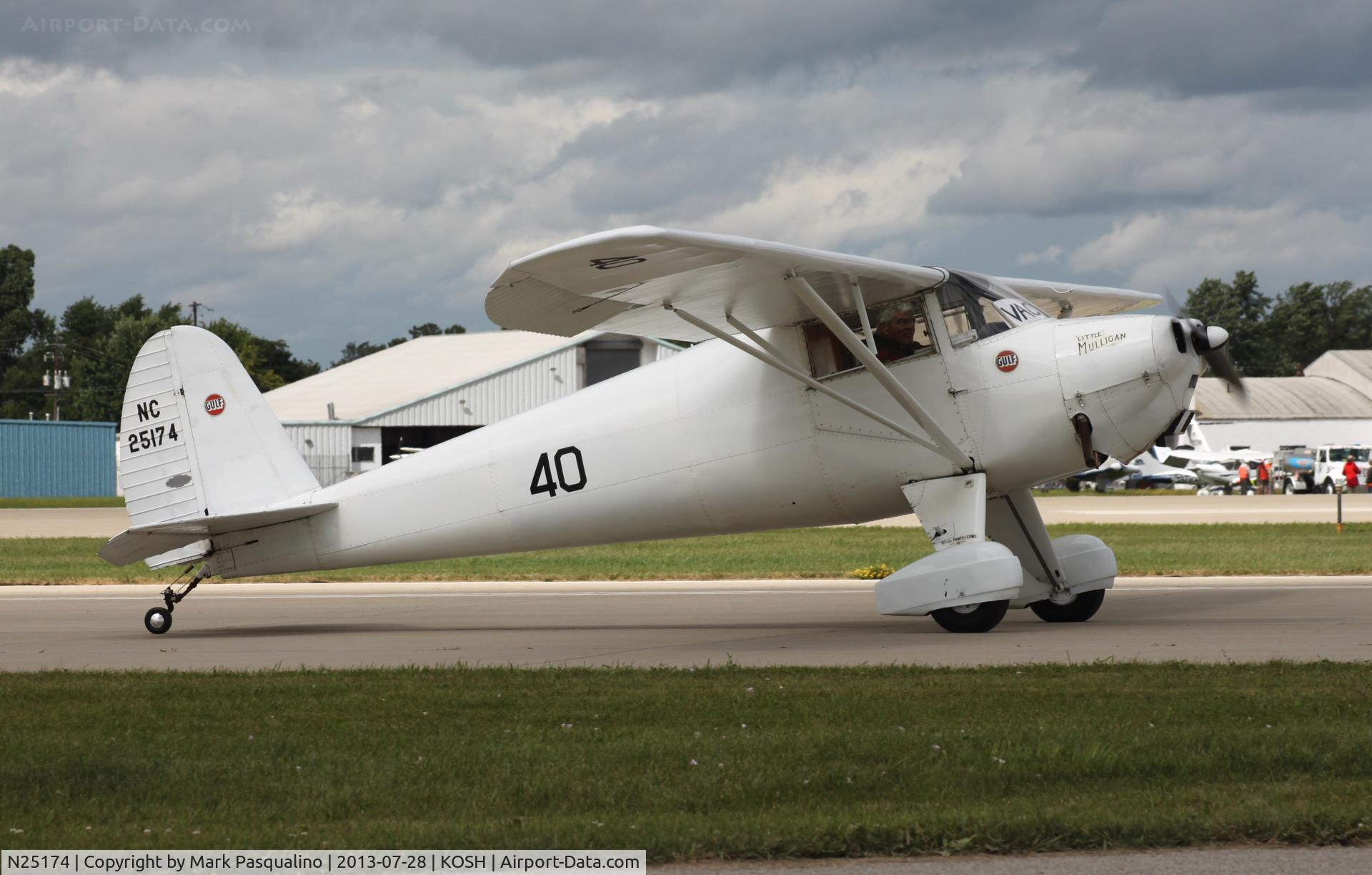 N25174, 1939 Luscombe 8A Silvaire C/N 1098, Luscombe 8A