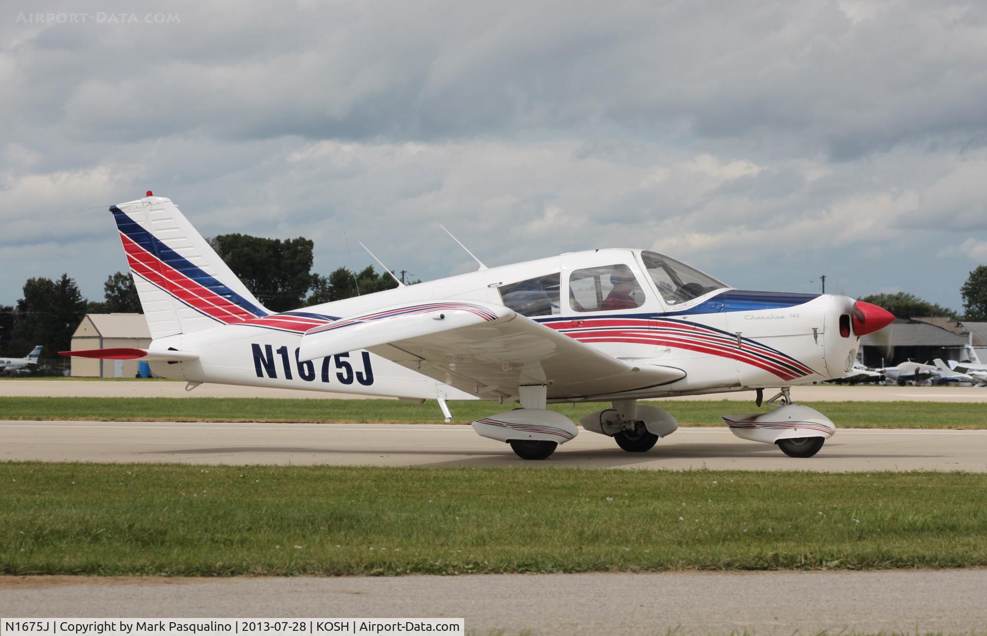 N1675J, 1967 Piper PA-28-140 Cherokee C/N 28-24076, Piper PA-28-140