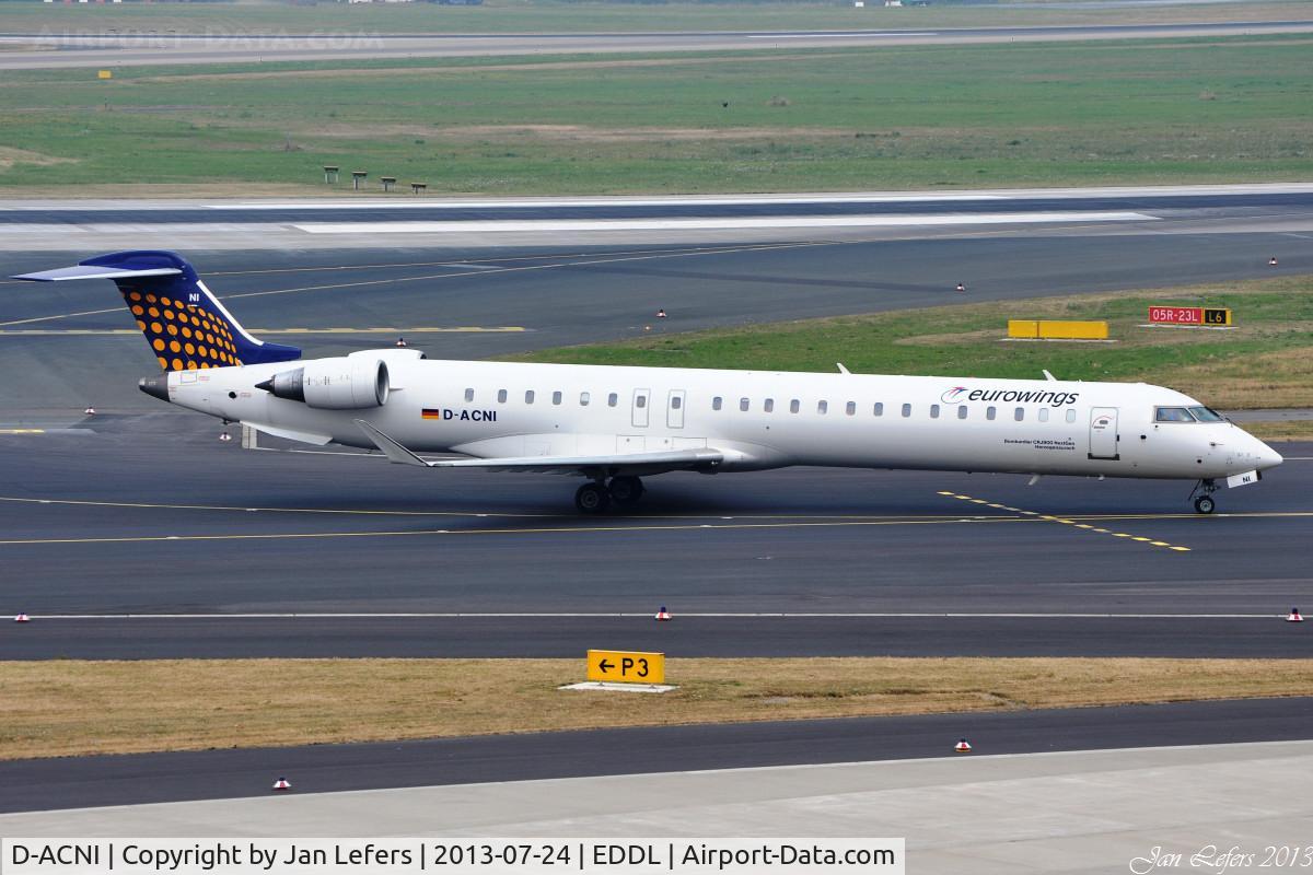 D-ACNI, 2009 Bombardier CRJ-900 NG (CL-600-2D24) C/N 15248, Eurowings