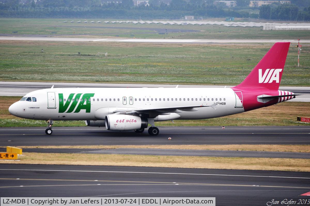 LZ-MDB, 2007 Airbus A320-214 C/N 3125, Air VIA
