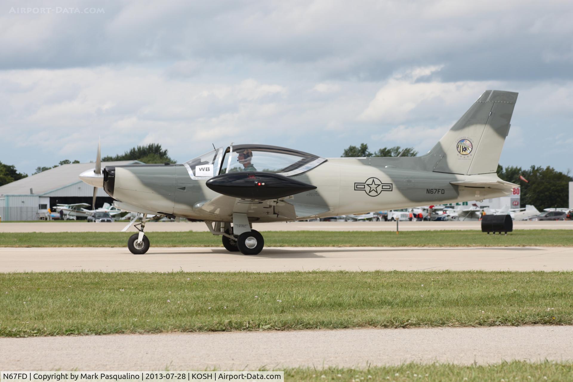 N67FD, 1984 SIAI-Marchetti F-260C C/N 728, F.260C