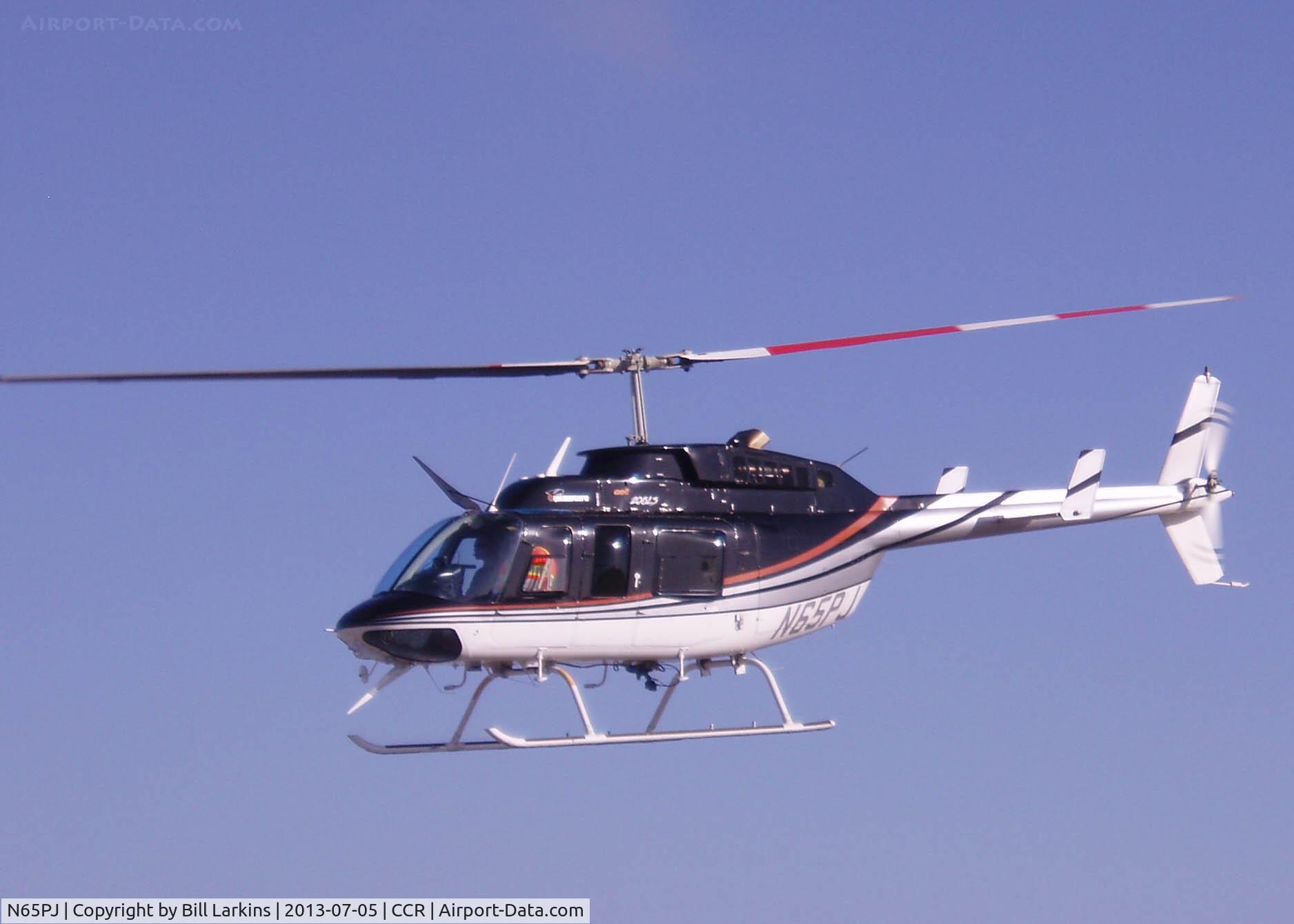 N65PJ, 1985 Bell 206L-3 LongRanger III C/N 51127, Visitor