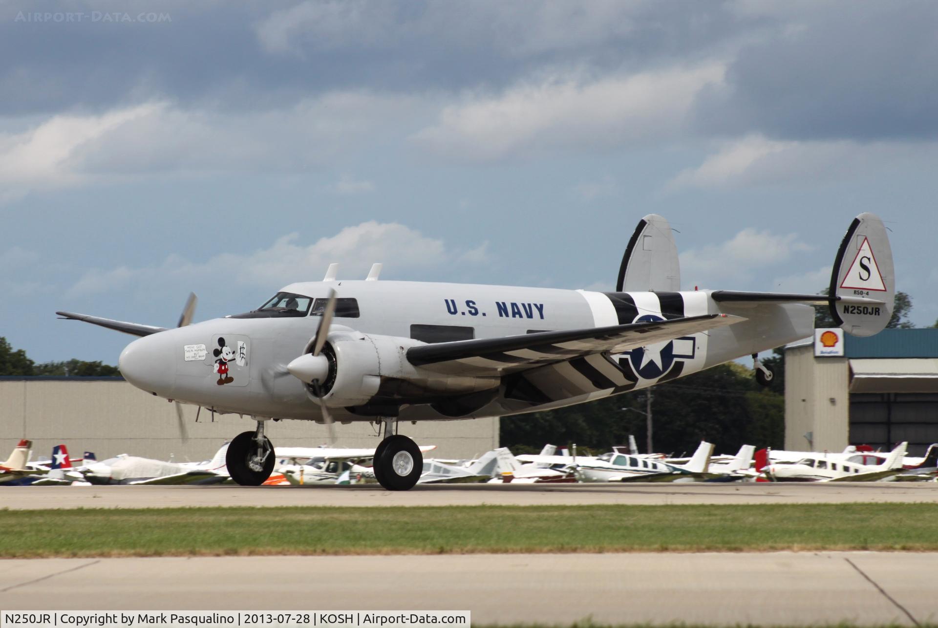 N250JR, 1942 Howard Aero Howard 250 (Lockheed C-60A Lodestar) C/N 2232 (18-2232), Lockheed 18-56