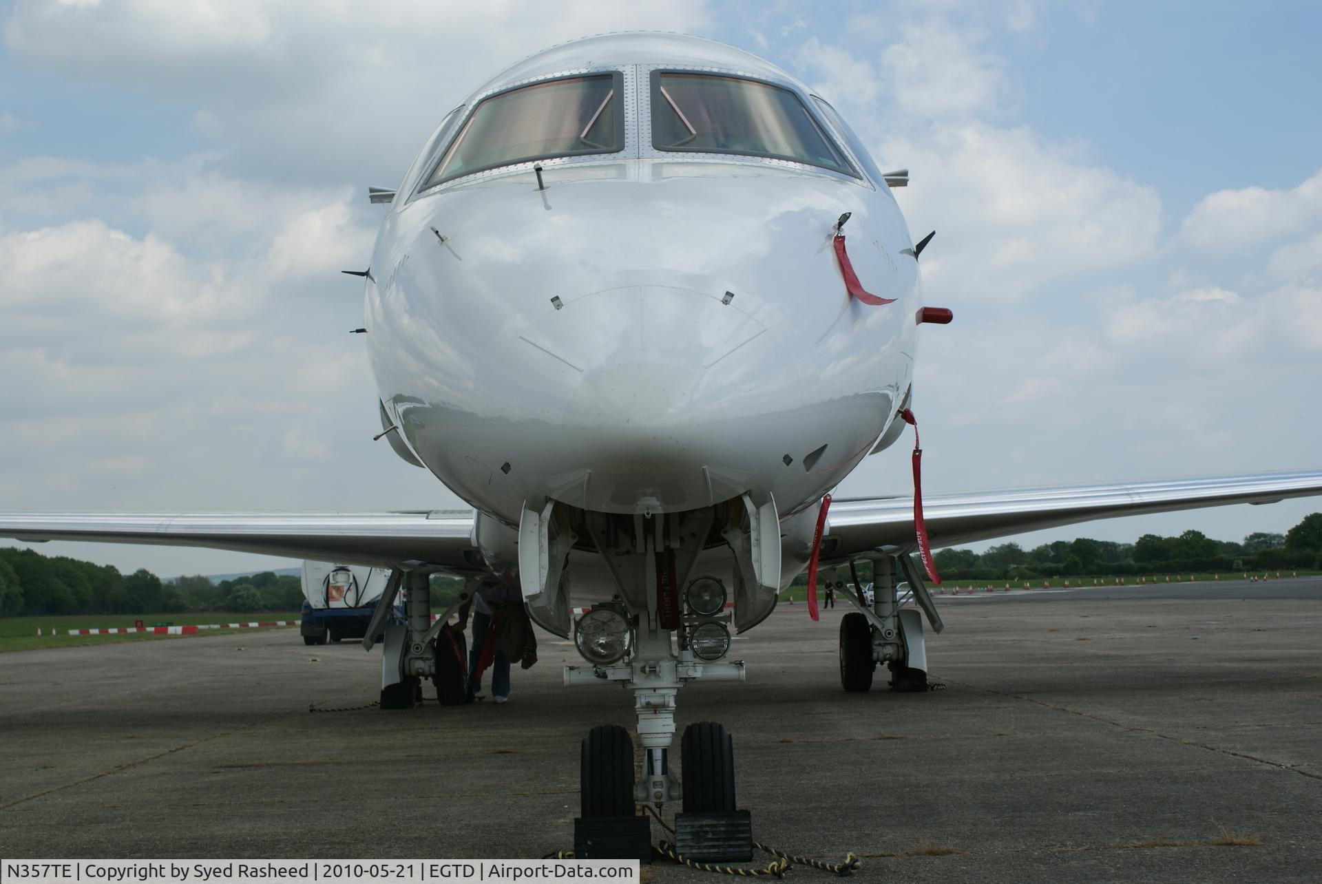 N357TE, 2008 Embraer EMB-135BJ Legacy C/N 14501079, On ground Dunsfold Airport