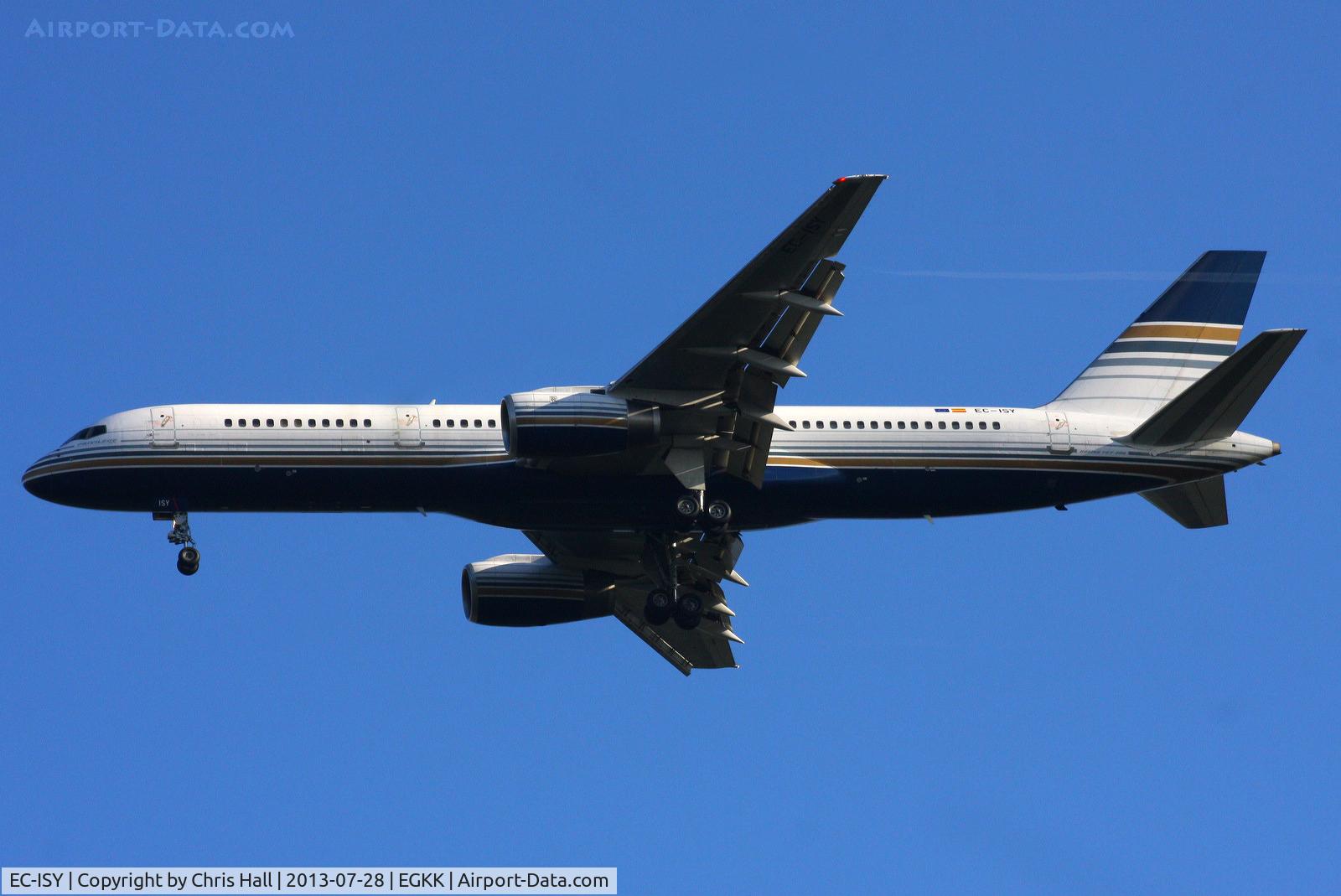 EC-ISY, 1993 Boeing 757-256 C/N 26241, Privilege Style