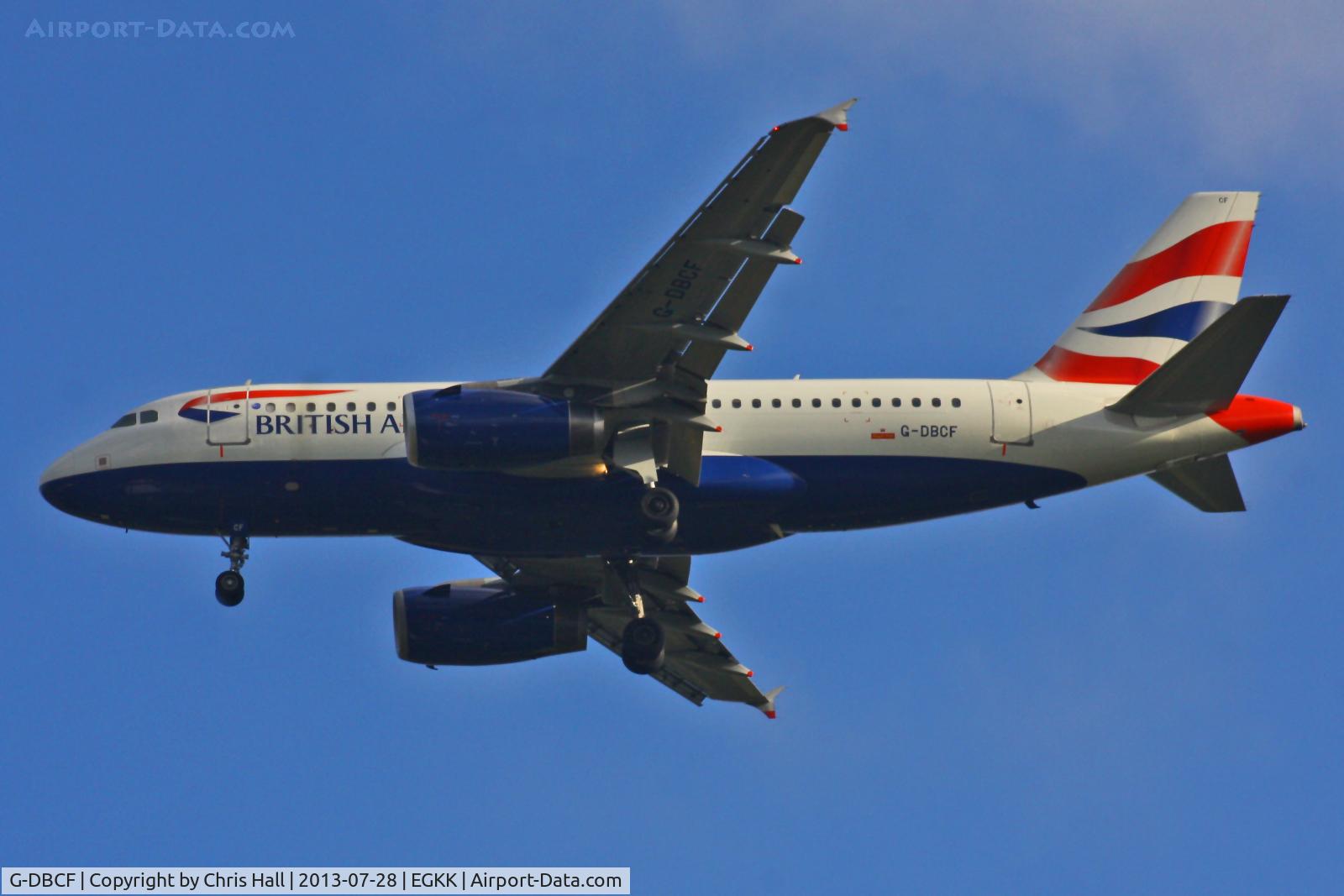 G-DBCF, 2005 Airbus A319-131 C/N 2466, British Airways