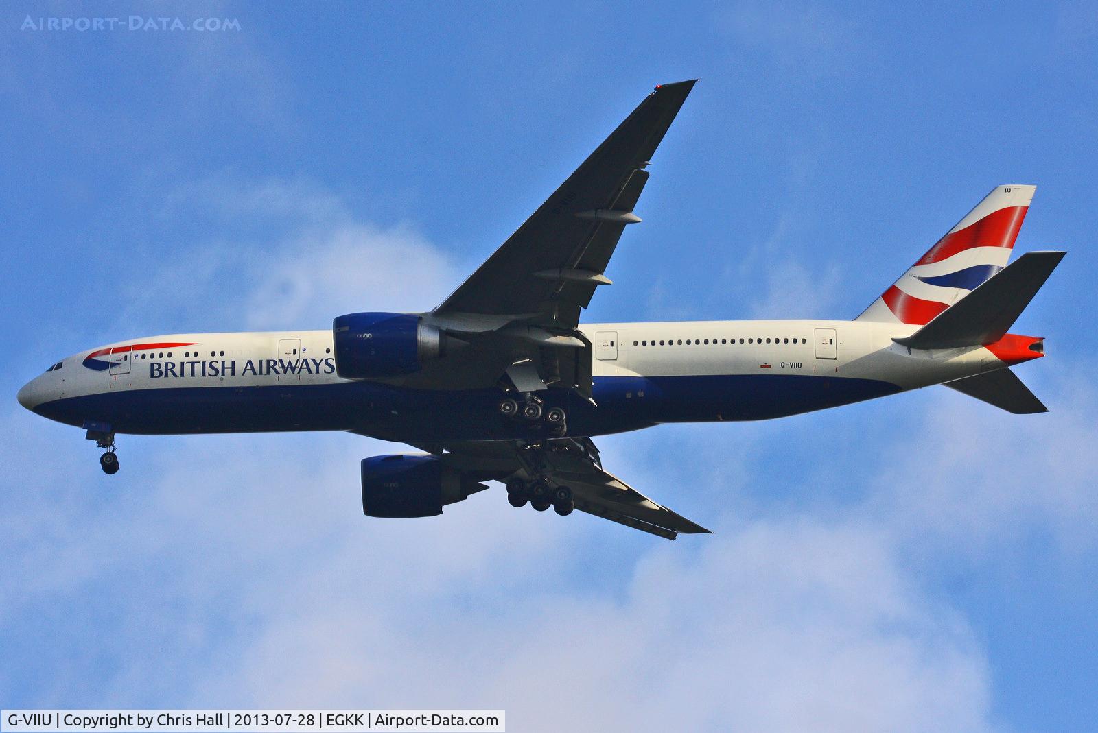 G-VIIU, 1999 Boeing 777-236 C/N 29963, British Airways