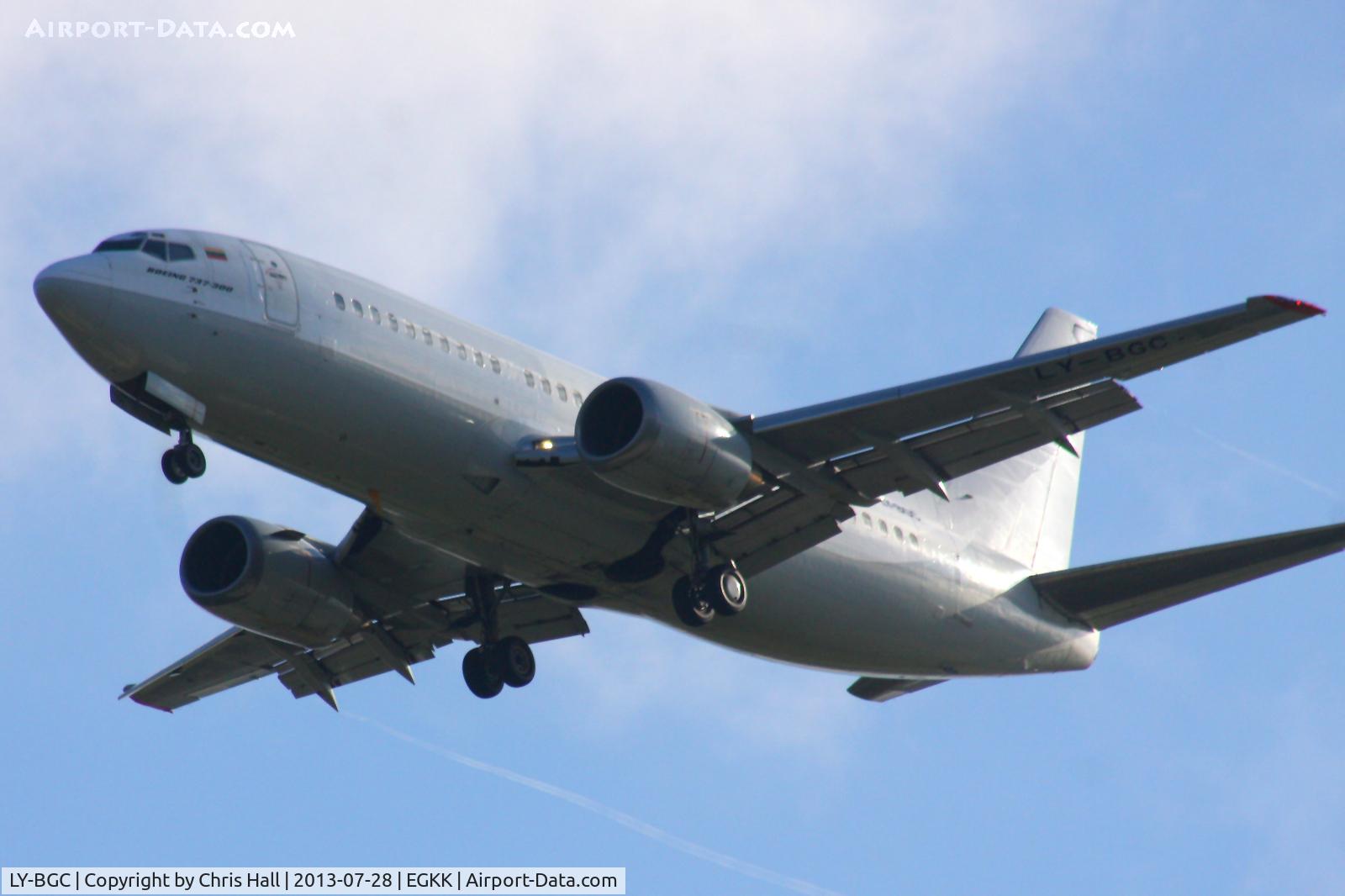 LY-BGC, 1988 Boeing 737-35B C/N 23972, Grand Cru Airlines