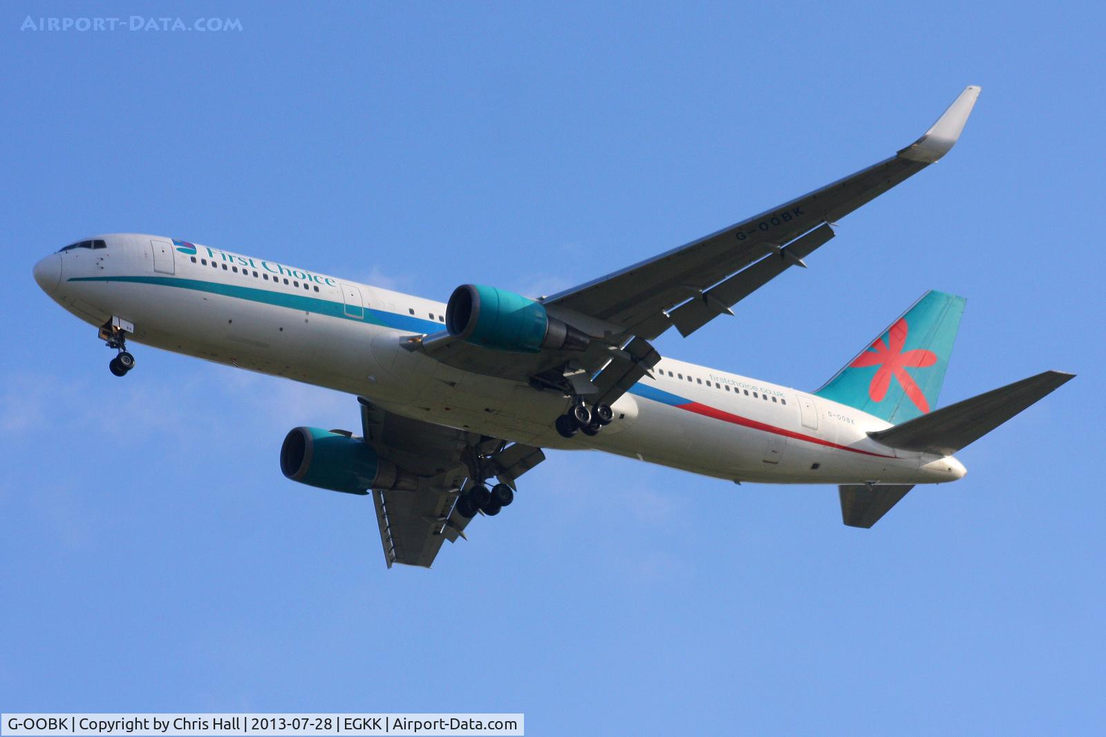 G-OOBK, 1995 Boeing 767-324/ER C/N 27392, First Choice