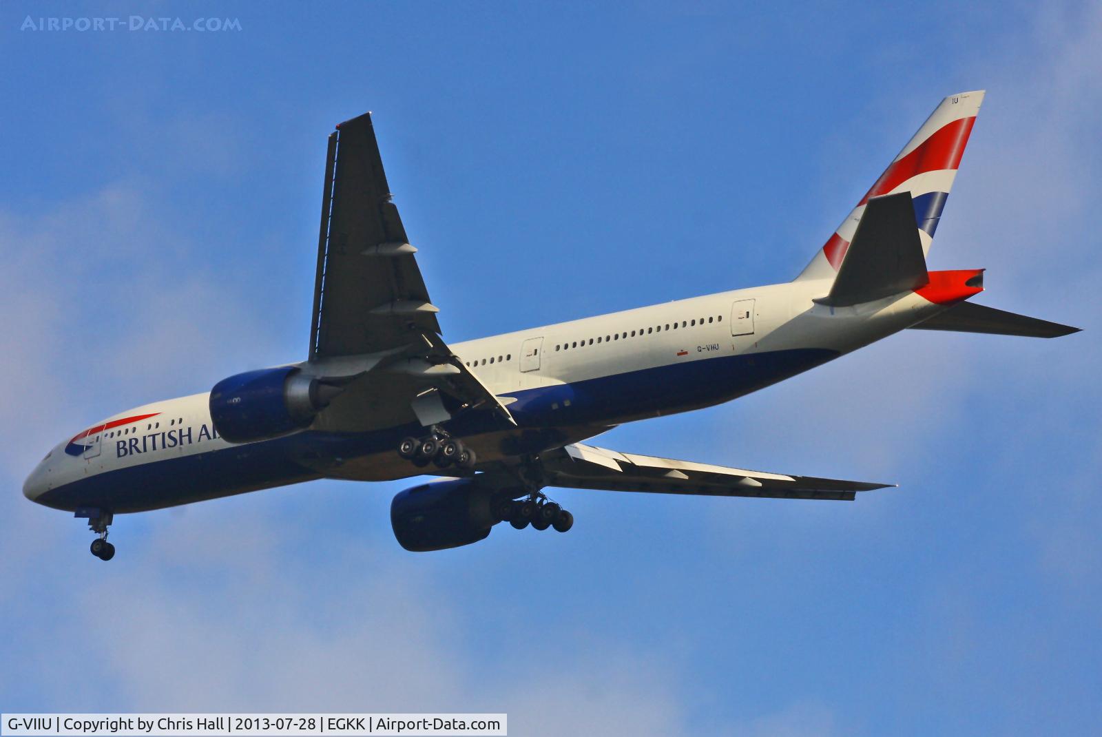 G-VIIU, 1999 Boeing 777-236 C/N 29963, British Airways