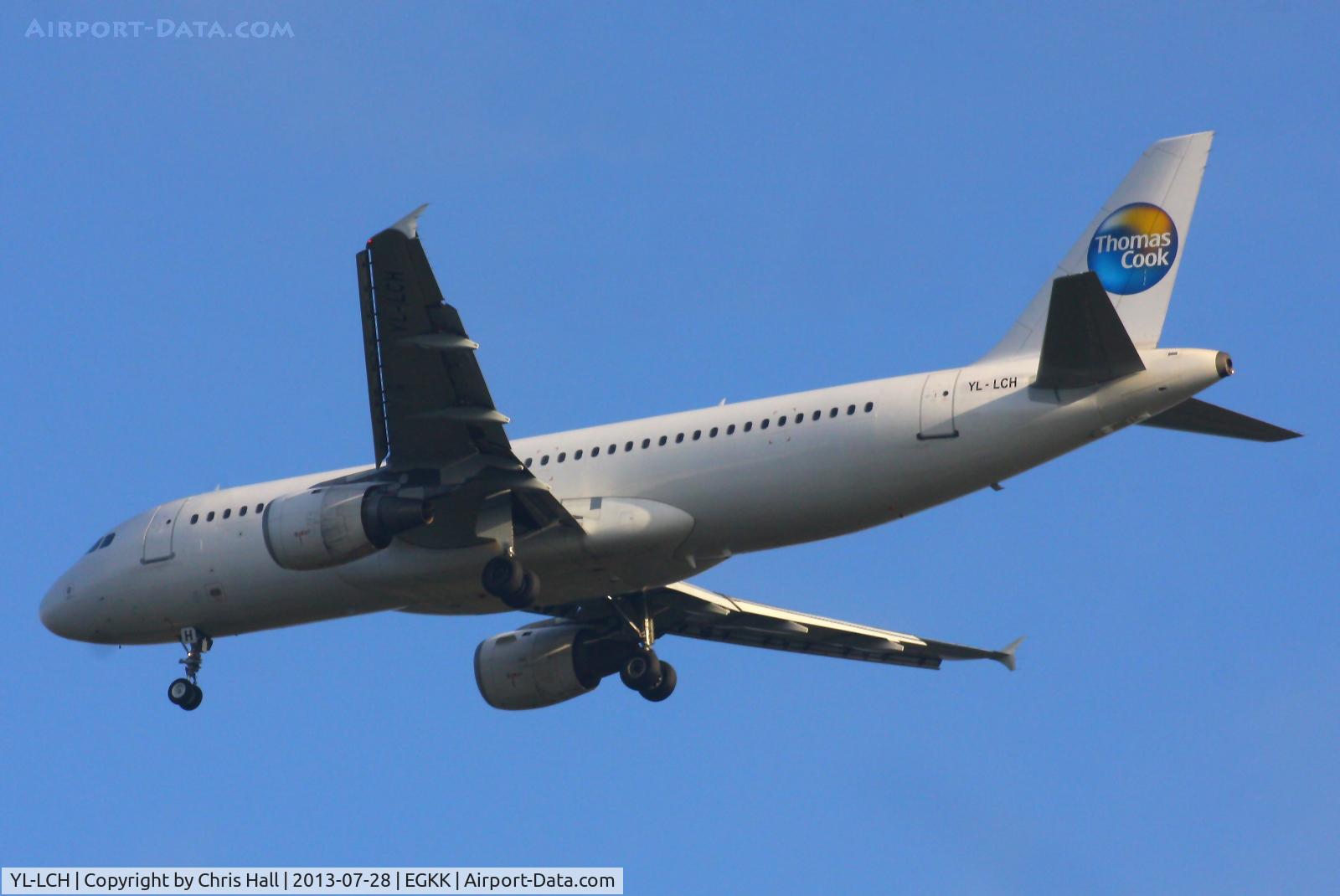 YL-LCH, 1992 Airbus A320-211 C/N 426, SmartLynx operating for Thomas Cook