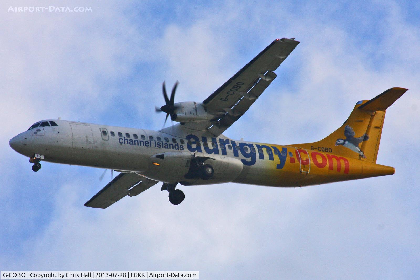 G-COBO, 2008 ATR 72-212A C/N 852, Aurigny Air Services