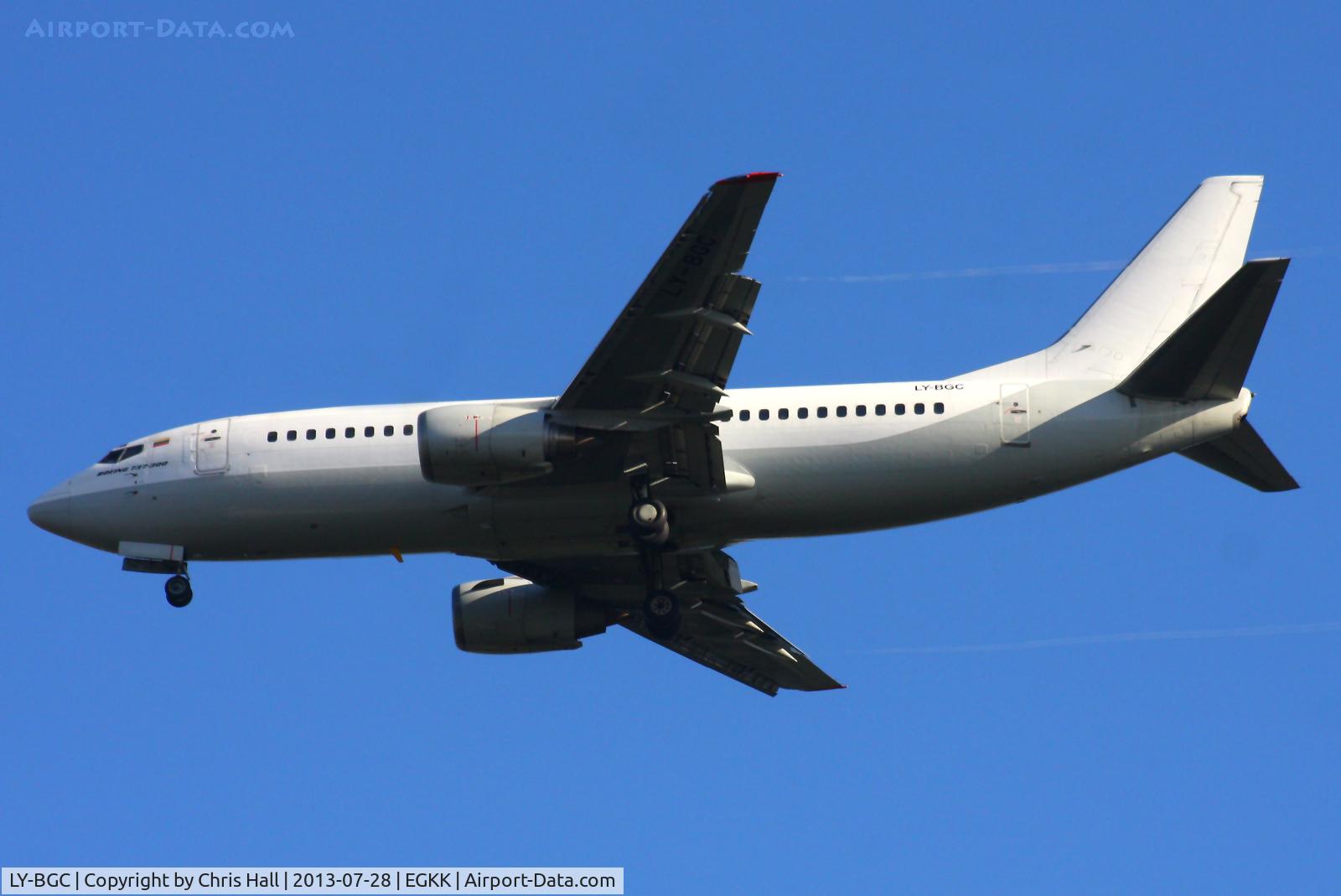 LY-BGC, 1988 Boeing 737-35B C/N 23972, Grand Cru Airlines