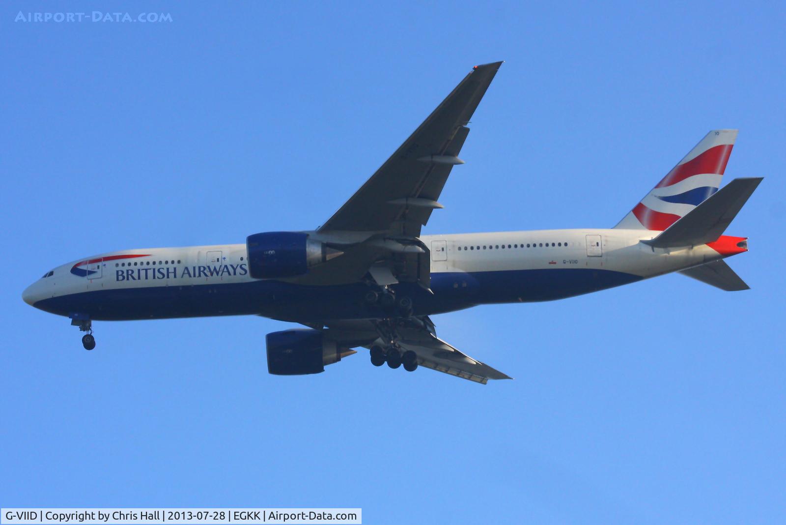 G-VIID, 1997 Boeing 777-236 C/N 27486, British Airways