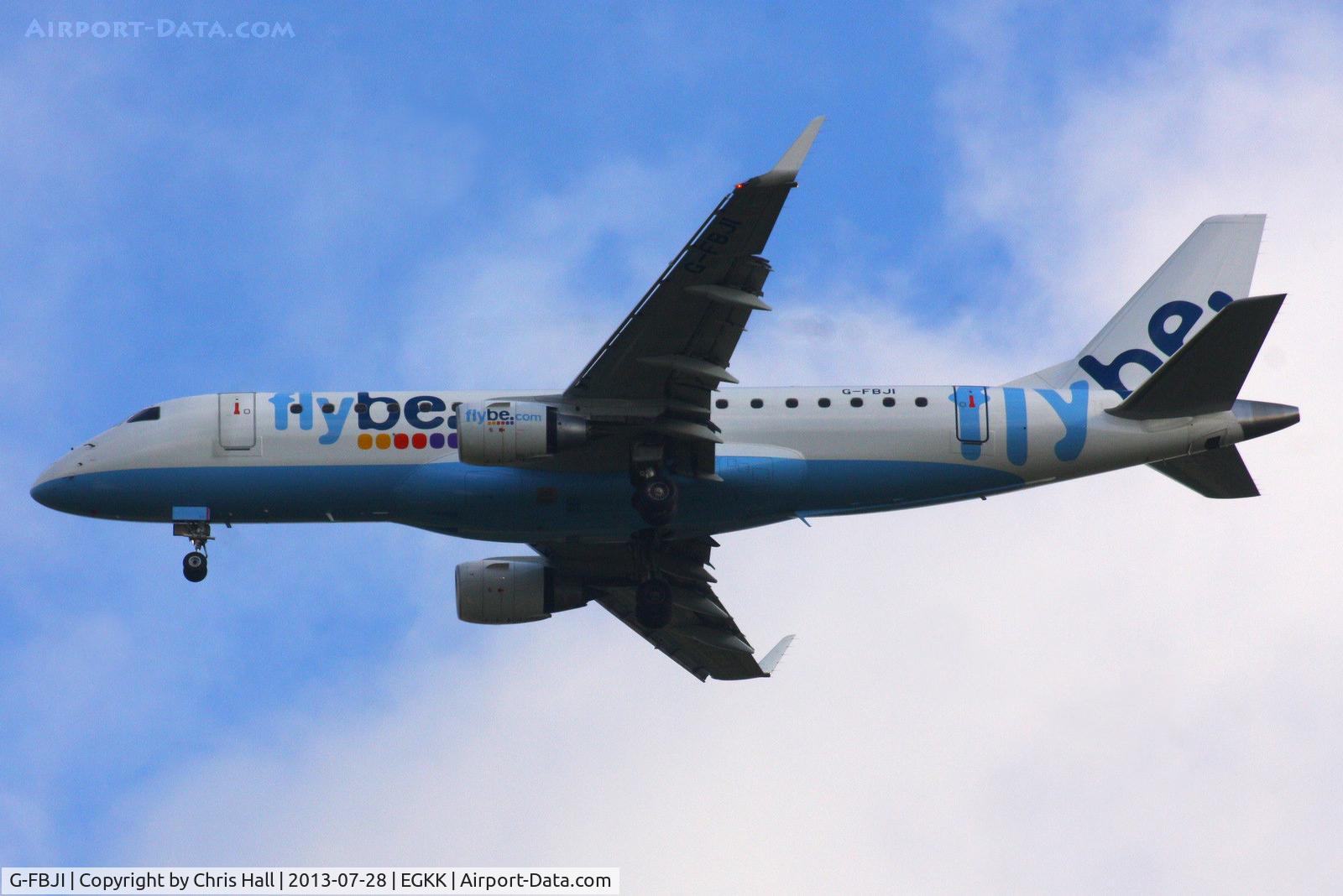 G-FBJI, 2012 Embraer 175STD (ERJ-170-200) C/N 17000355, flybe