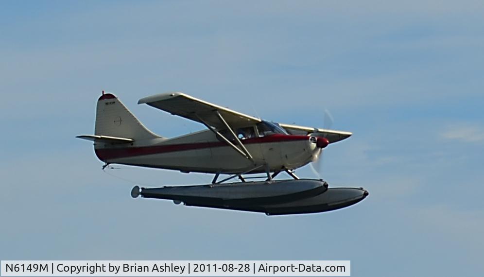 N6149M, 1948 Stinson 108-3 Voyager C/N 108-4149, Seen at Grand Marais, MN August 2011