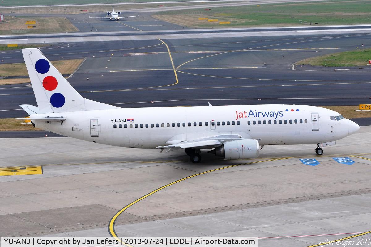 YU-ANJ, 1986 Boeing 737-3H9 C/N 23714/1305, JAT Airways