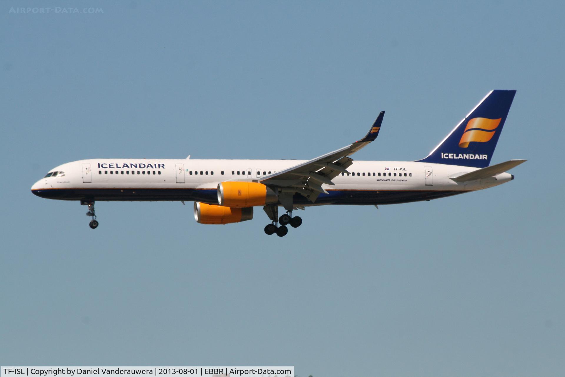 TF-ISL, 1991 Boeing 757-223 C/N 25295, Arrival of flight FI554  to RWY 20