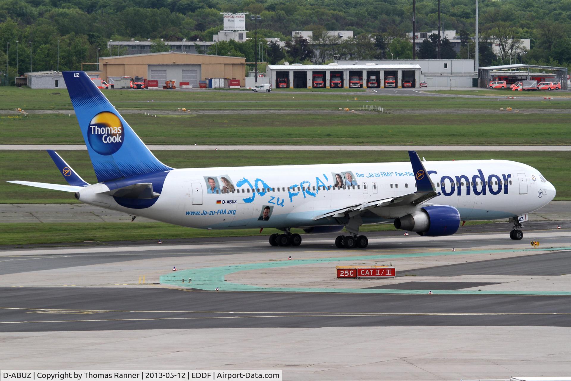 D-ABUZ, 1991 Boeing 767-330/ER C/N 25209, Condor B767