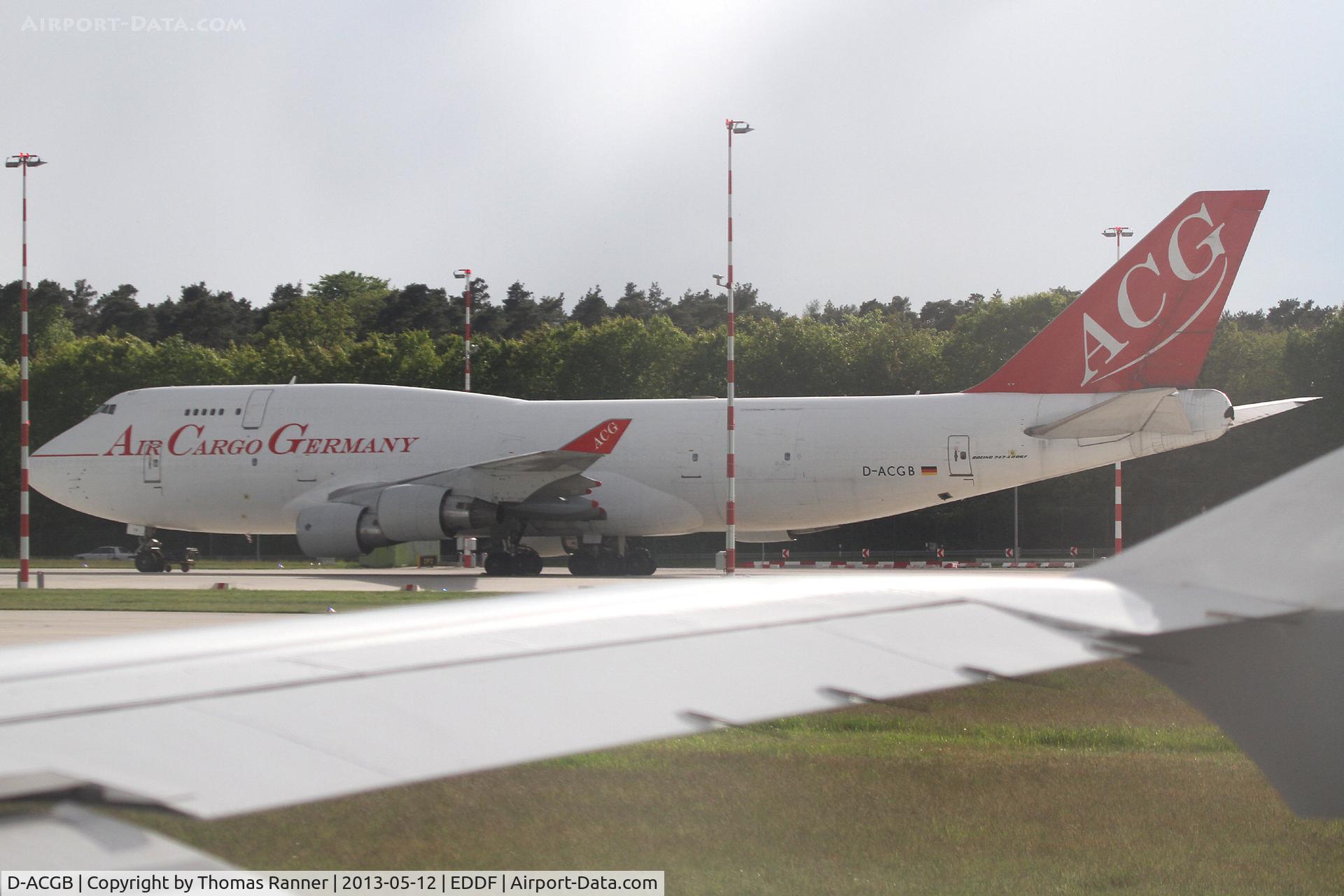 D-ACGB, 1992 Boeing 747-409SF C/N 24312, ACG B747