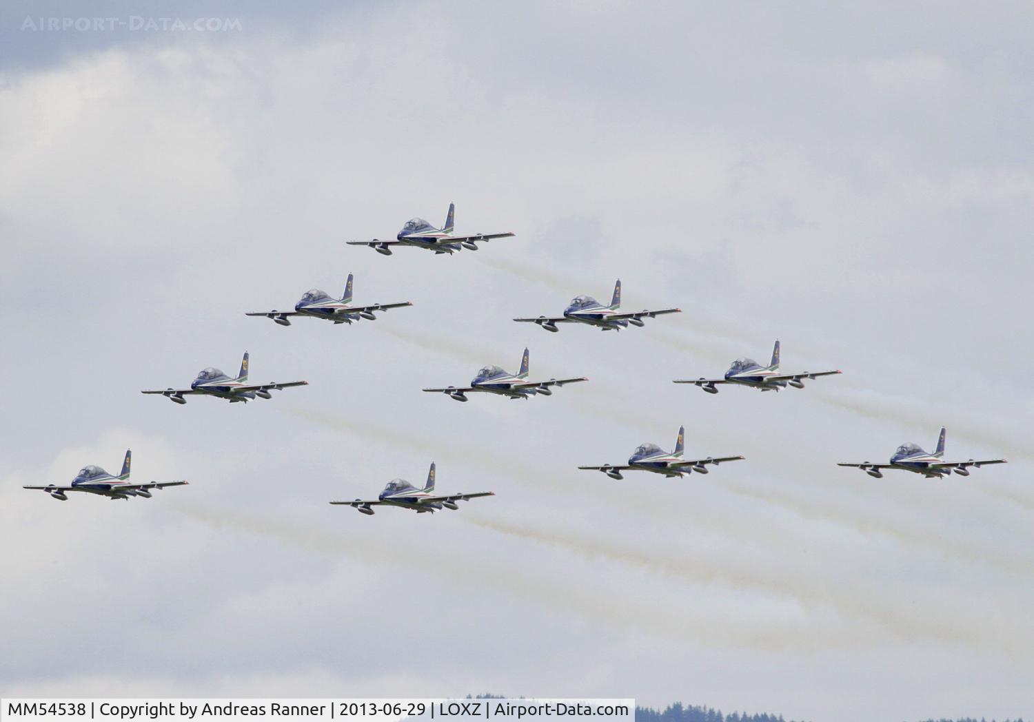 MM54538, Aermacchi MB-339PAN C/N 6759/154/AA070, Frecce Tricolori MB-339