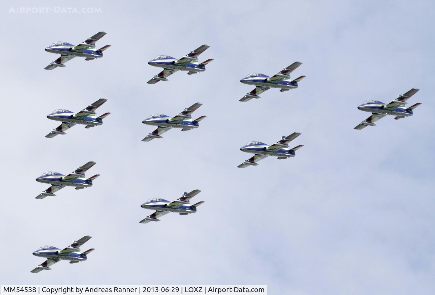 MM54538, Aermacchi MB-339PAN C/N 6759/154/AA070, Frecce Tricolori MB-339