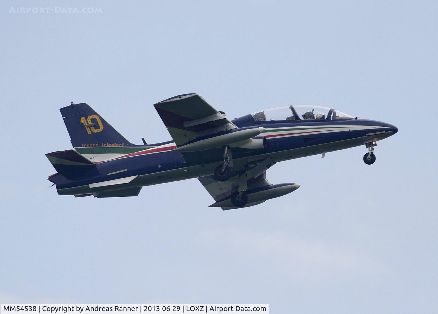 MM54538, Aermacchi MB-339PAN C/N 6759/154/AA070, Frecce Tricolori MB-339