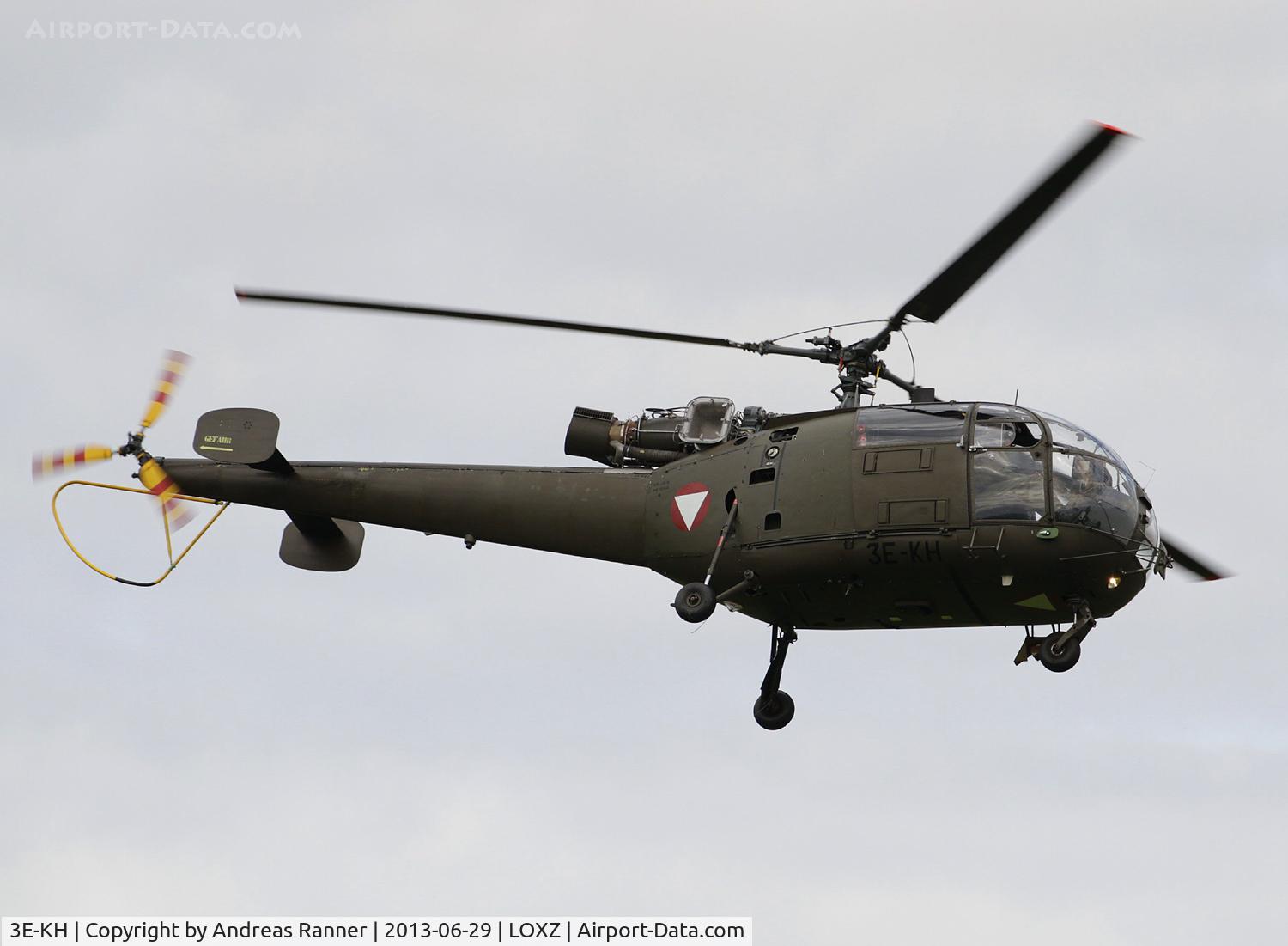 3E-KH, Aérospatiale SA-316B Alouette III C/N 1544, Austrian Air Force Alouette III