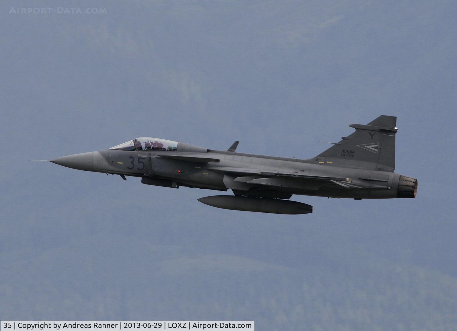 35, Saab JAS-39C Gripen C/N 39306, Hungarian Air Force Saab Gripen