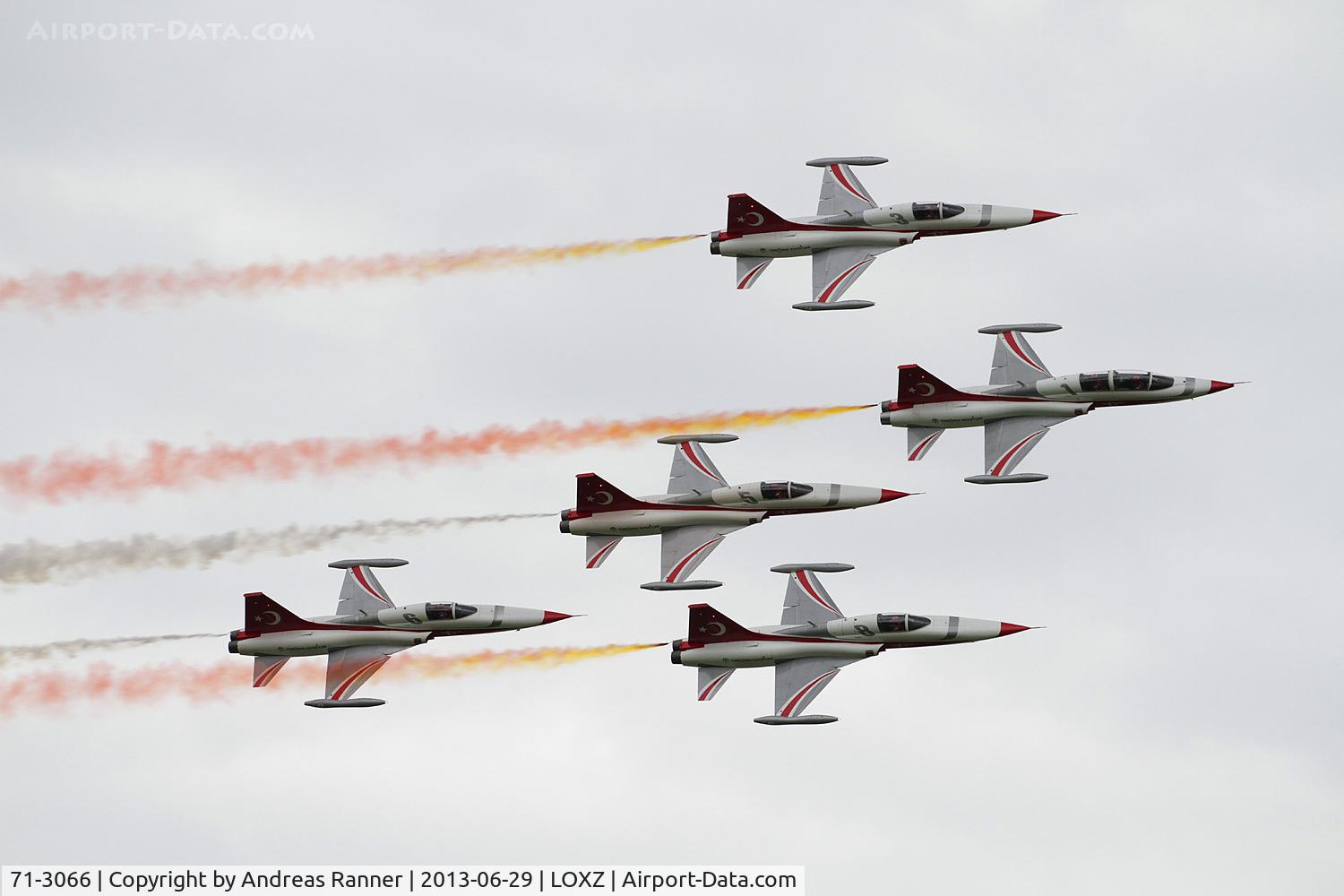 71-3066, 1971 Northrop NF-5A Freedom Fighter C/N 3066, Turkish Stars NF-5A