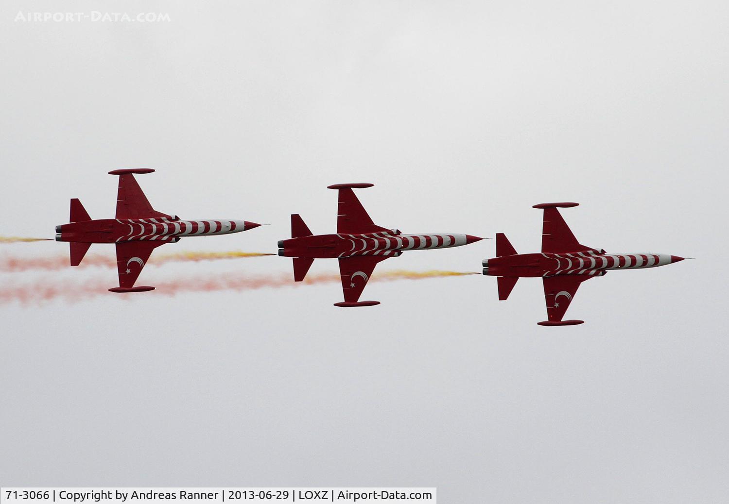 71-3066, 1971 Northrop NF-5A Freedom Fighter C/N 3066, Turkish Stars NF-5A