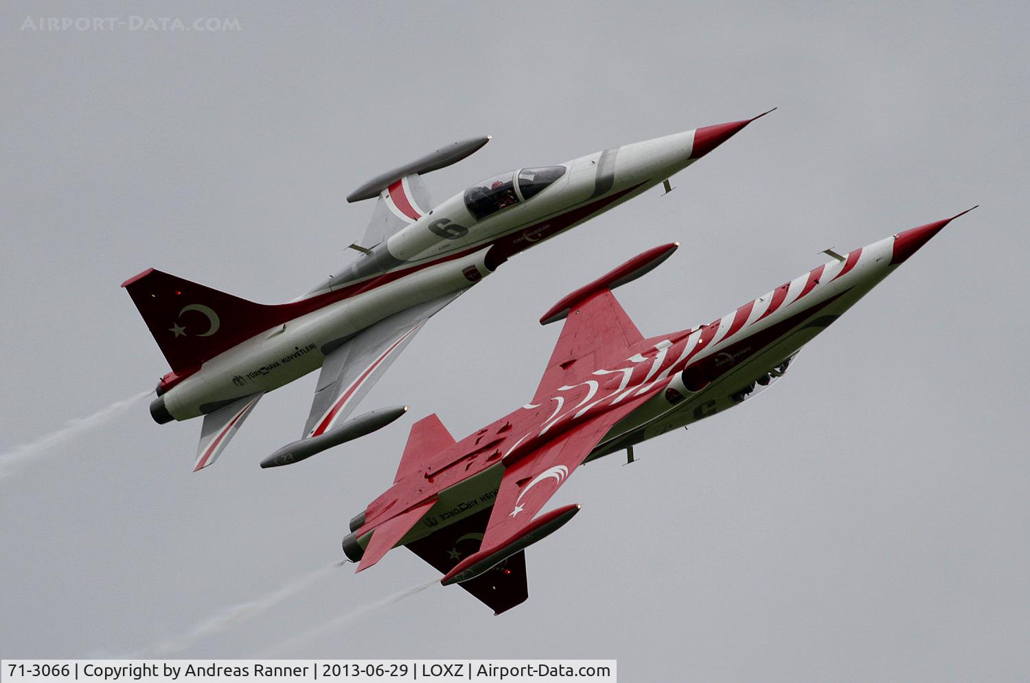 71-3066, 1971 Northrop NF-5A Freedom Fighter C/N 3066, Turkish Stars NF-5A