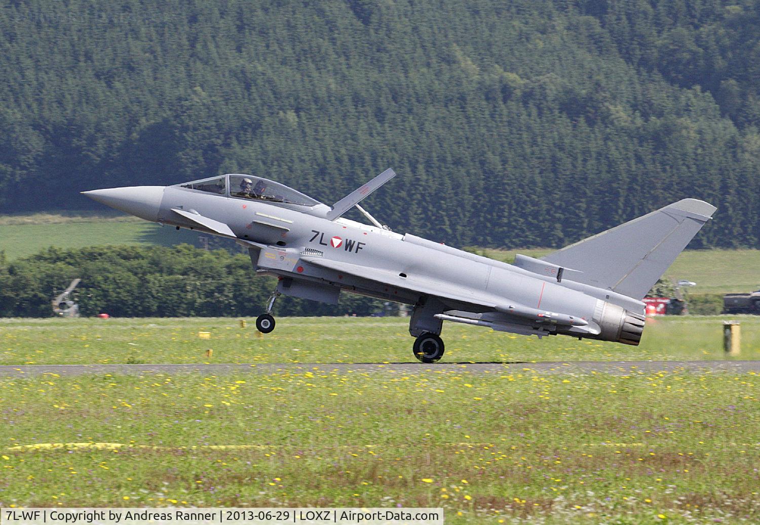7L-WF, Eurofighter EF-2000 Typhoon S C/N AS006, Austrian Air Force Eurofighter EF2000