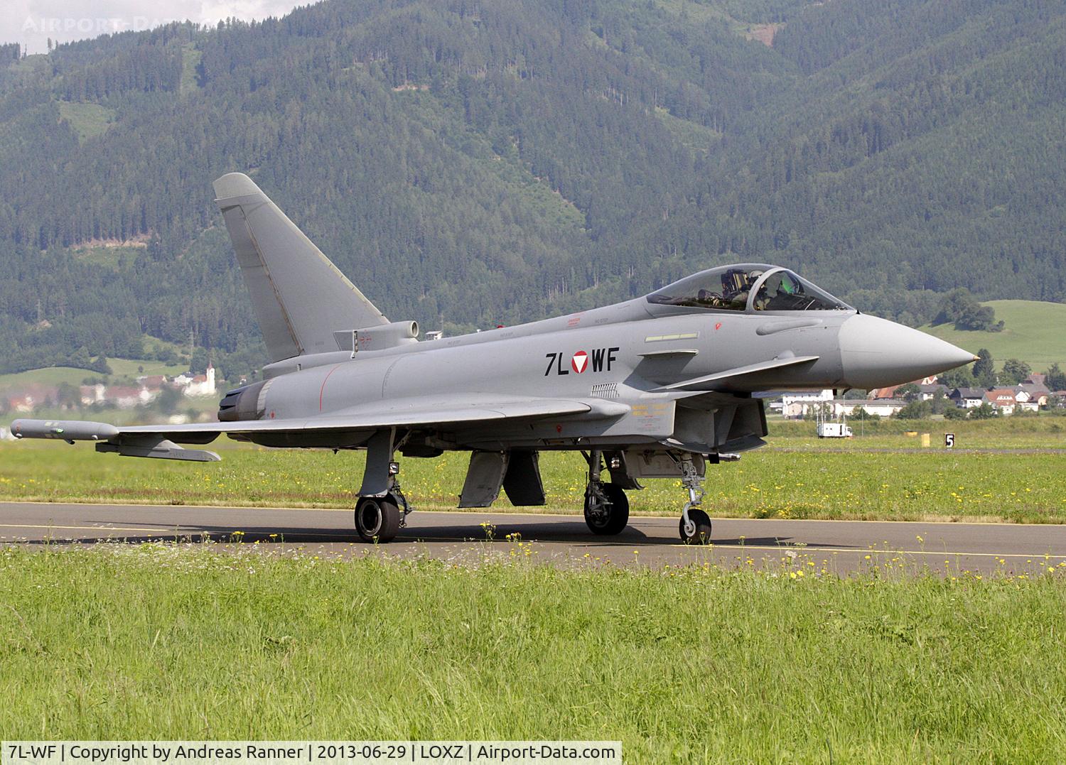 7L-WF, Eurofighter EF-2000 Typhoon S C/N AS006, Austrian Air Force Eurofighter EF2000