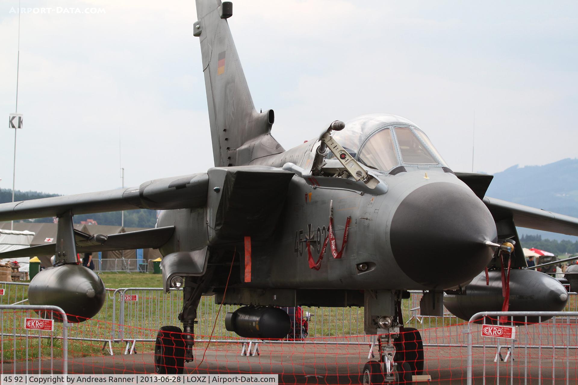 45 92, Panavia Tornado IDS C/N 724/GS233/4292, Germany Air Force Panavia Tornado